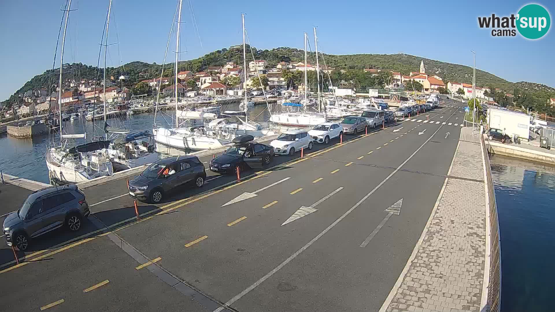 Dalmatien Tkon Fähre – Webcams Kroatien