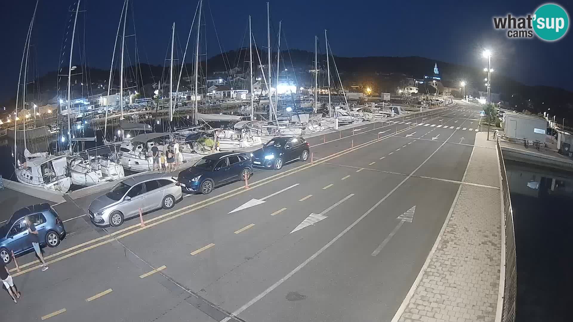 Dalmatie Tkon Traversier – webcams Croatie