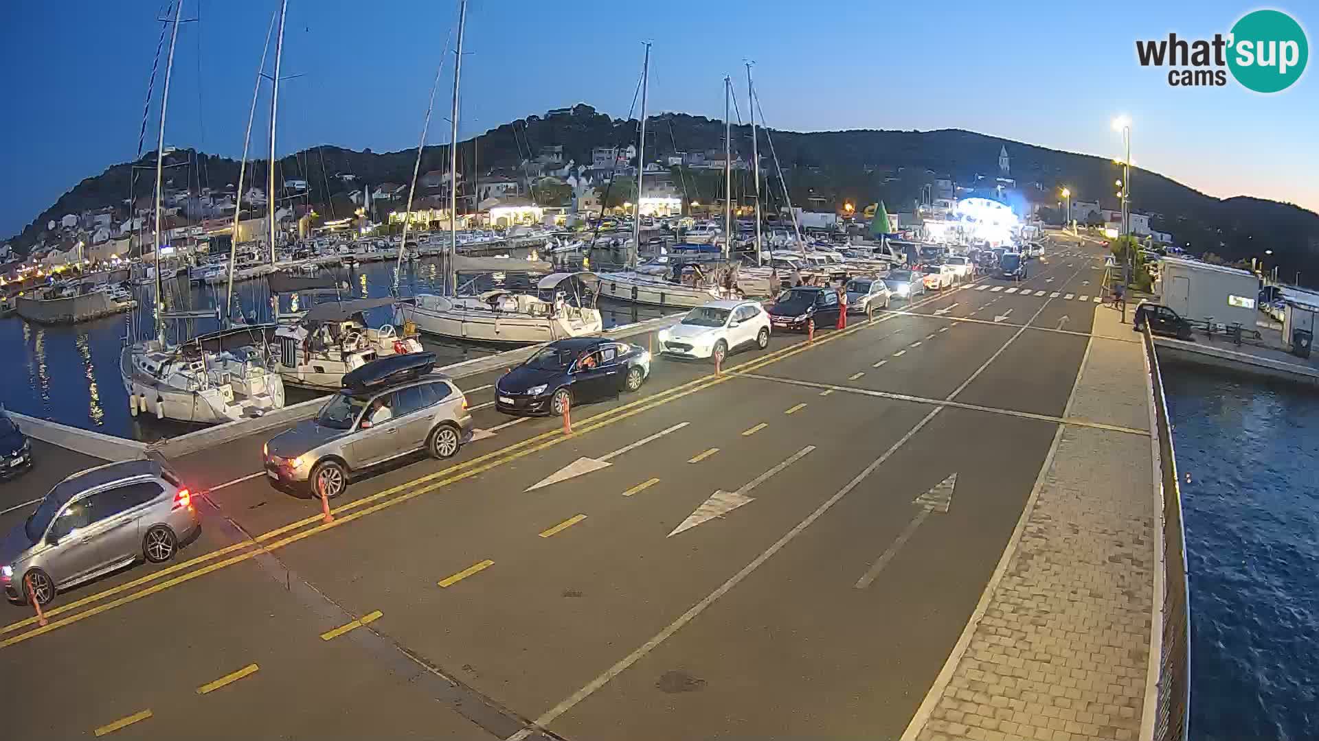 Dalmatien Tkon Fähre – Webcams Kroatien