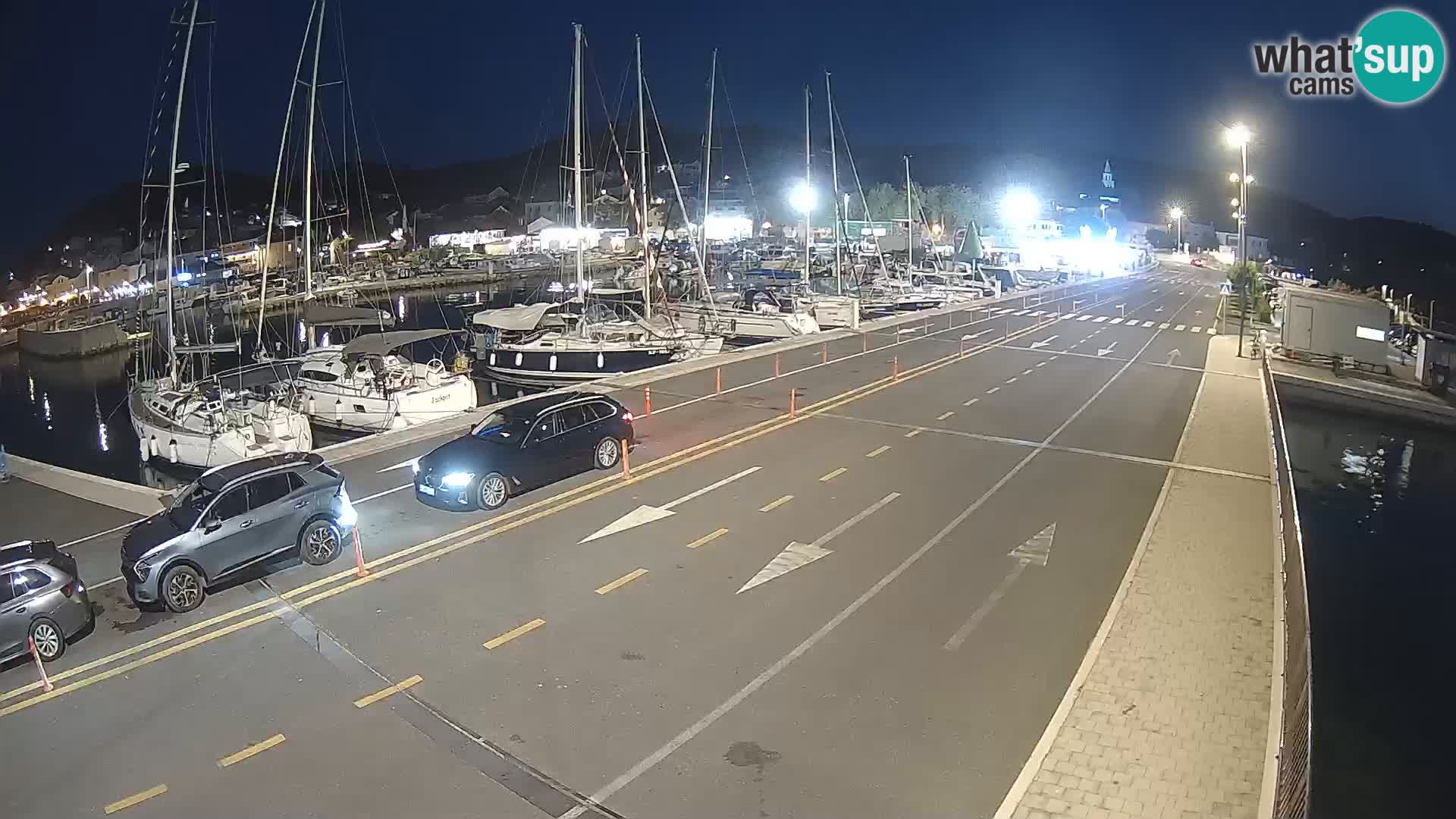 Dalmatie Tkon Traversier – webcams Croatie