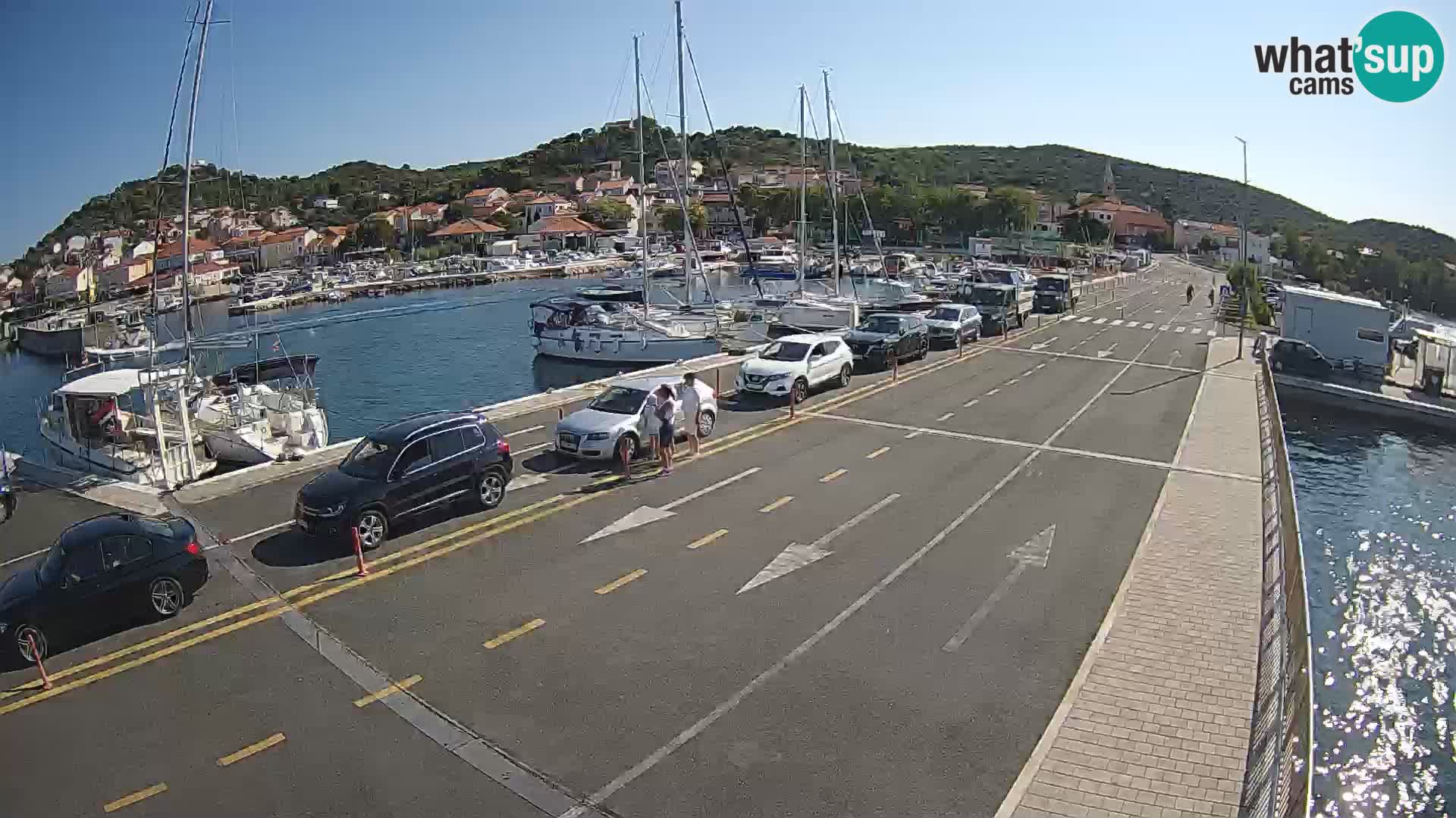 Dalmazia traghetto Tkon – webcam Croazia