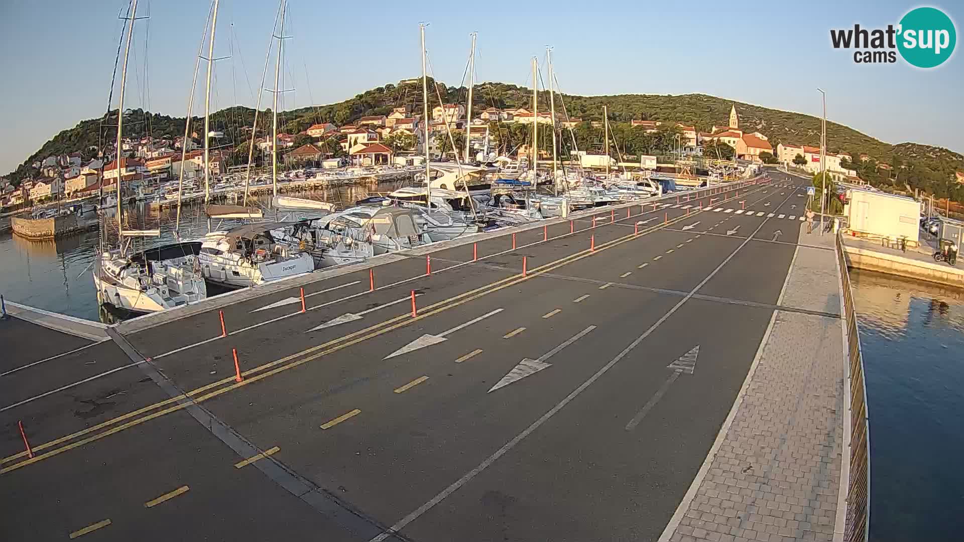Dalmatia Tkon Ferry – webcams Croatia