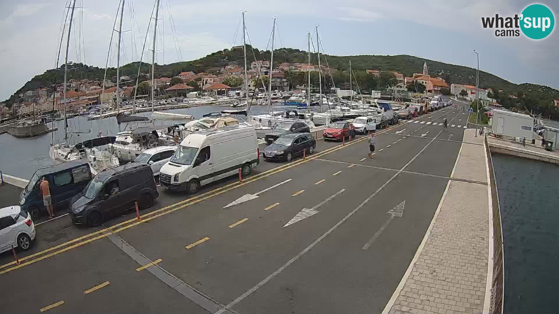 Dalmazia traghetto Tkon – webcam Croazia
