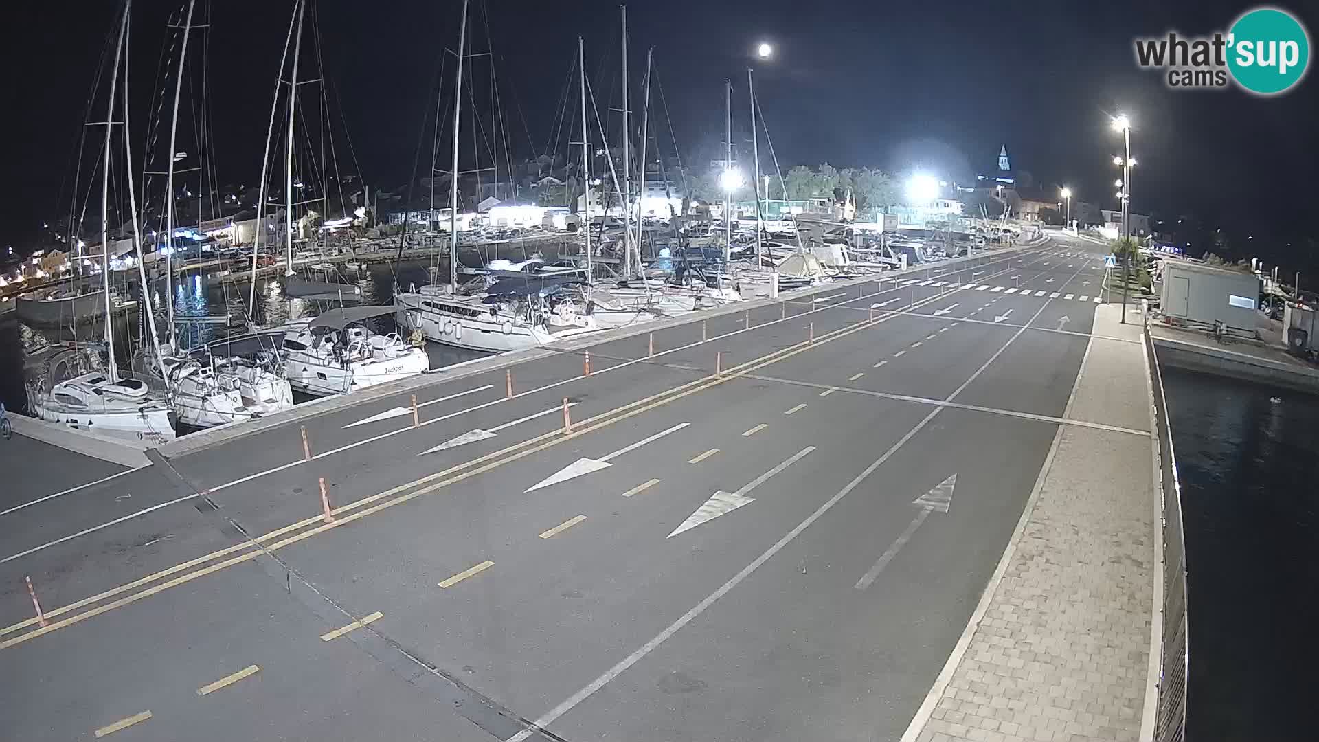 Dalmatia Tkon Ferry – webcams Croatia