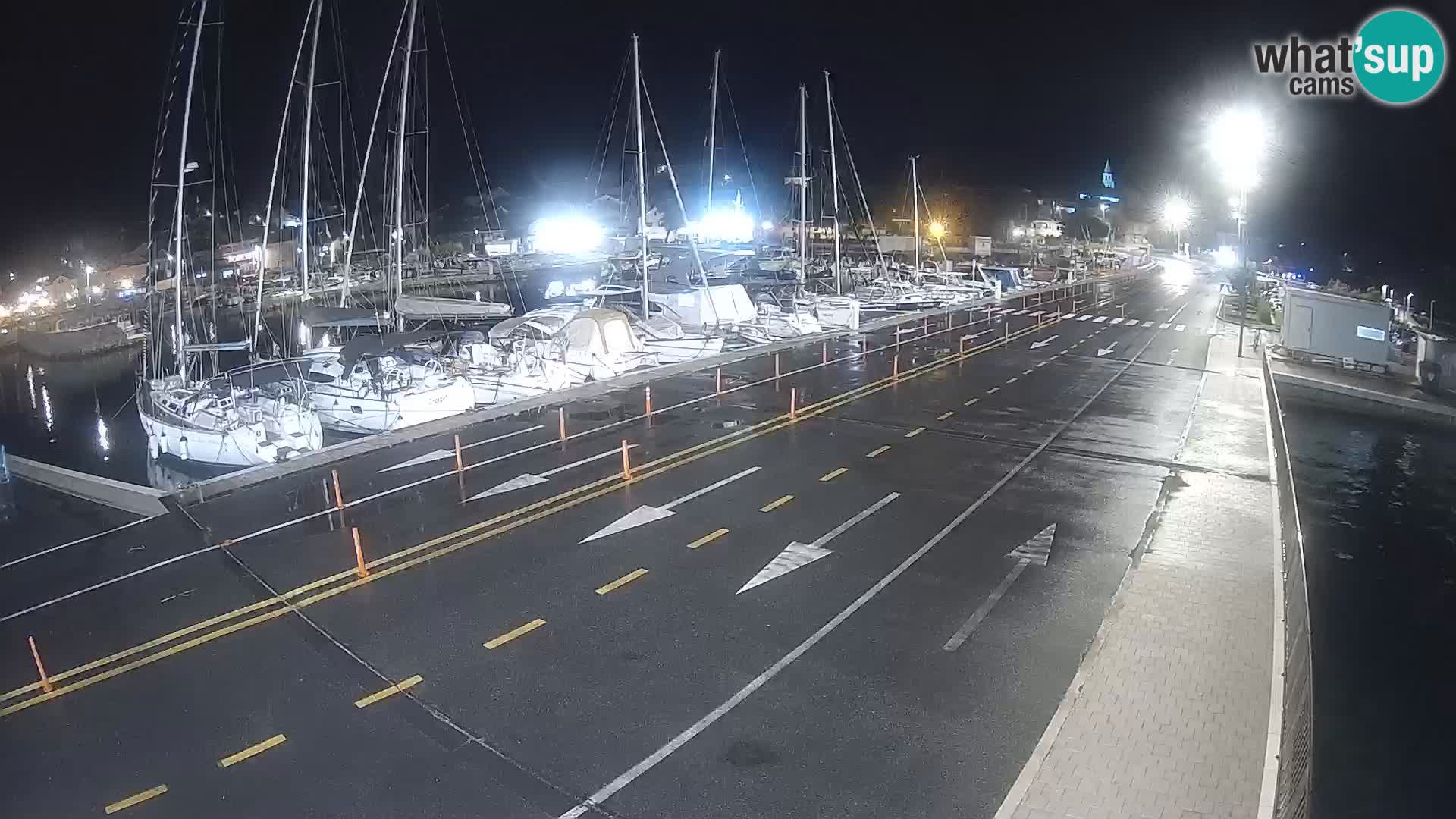 Dalmacia Tkon Transportar- webcams Croacia