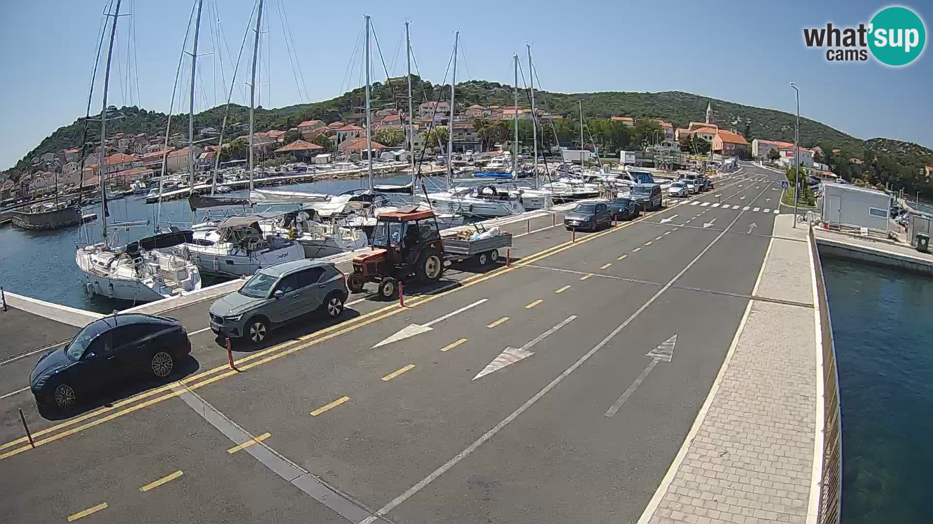 Dalmazia traghetto Tkon – webcam Croazia