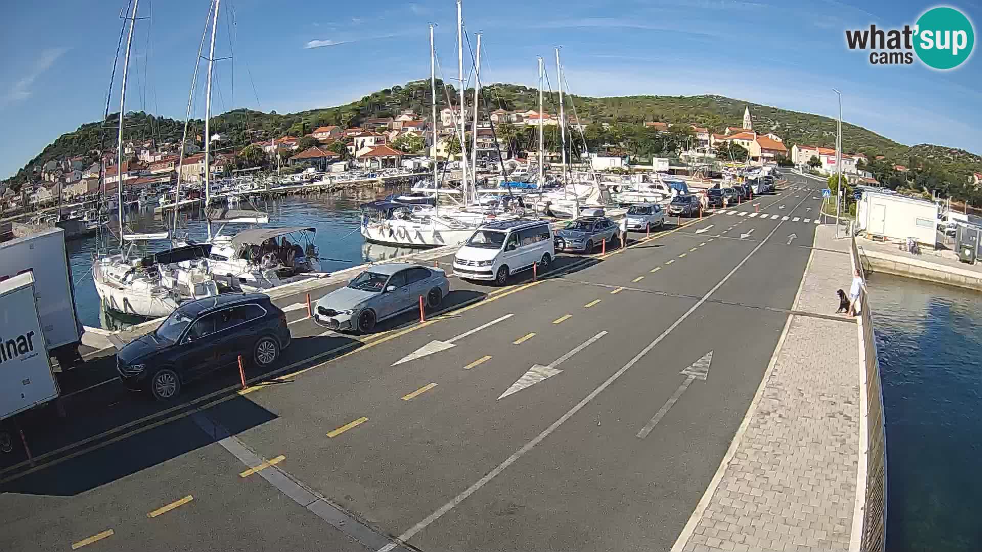 Dalmatien Tkon Fähre – Webcams Kroatien