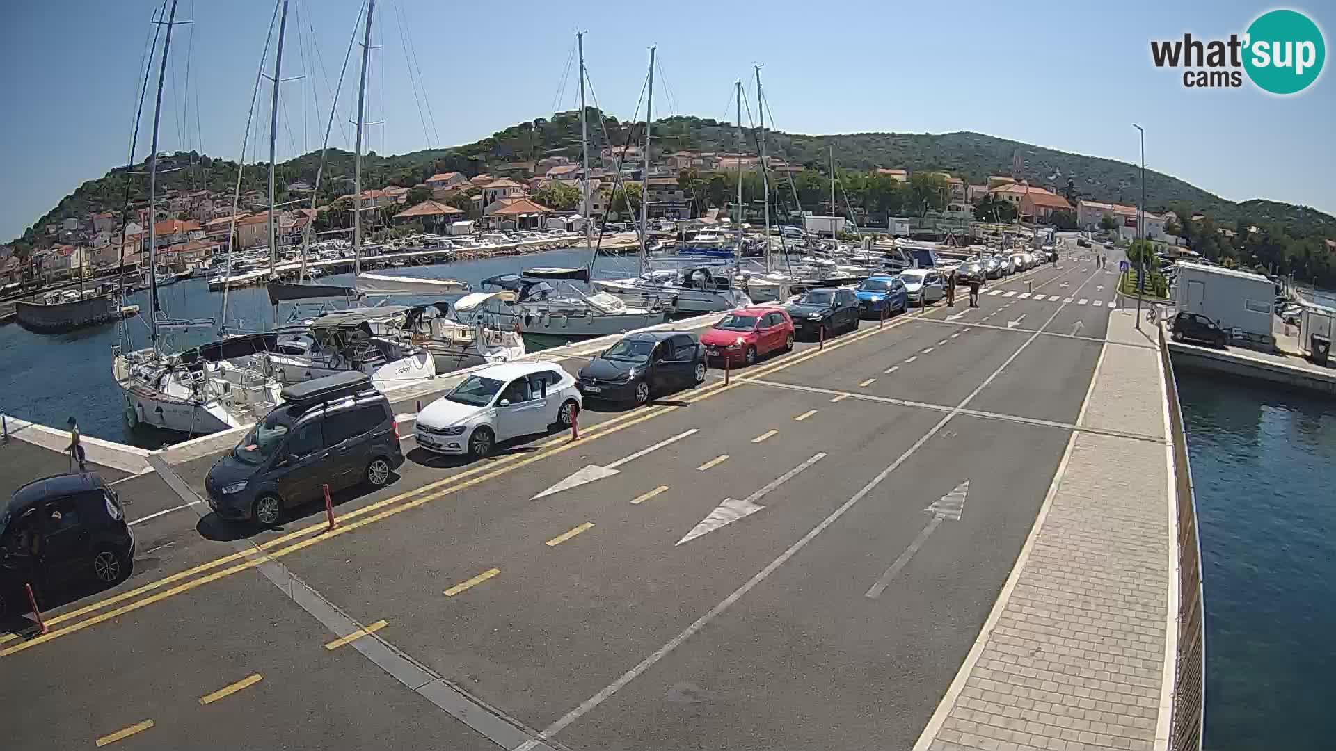 Dalmazia traghetto Tkon – webcam Croazia