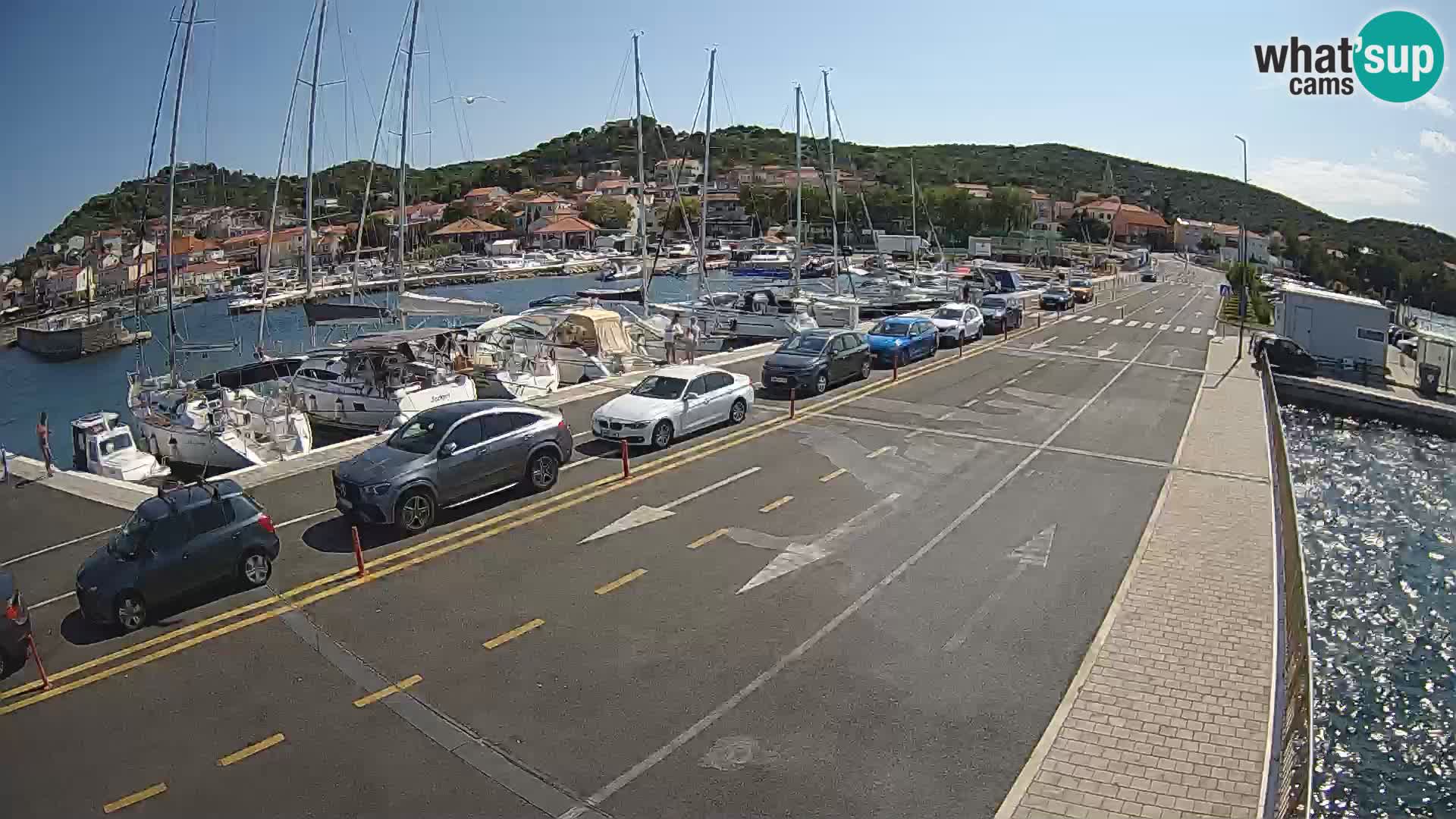 Dalmatien Tkon Fähre – Webcams Kroatien