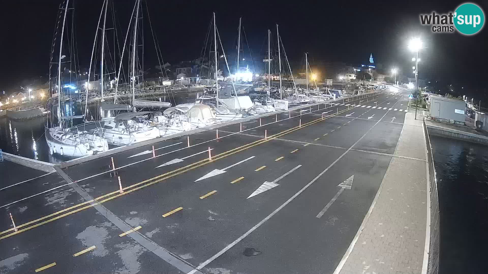 Dalmacia Tkon Transportar- webcams Croacia