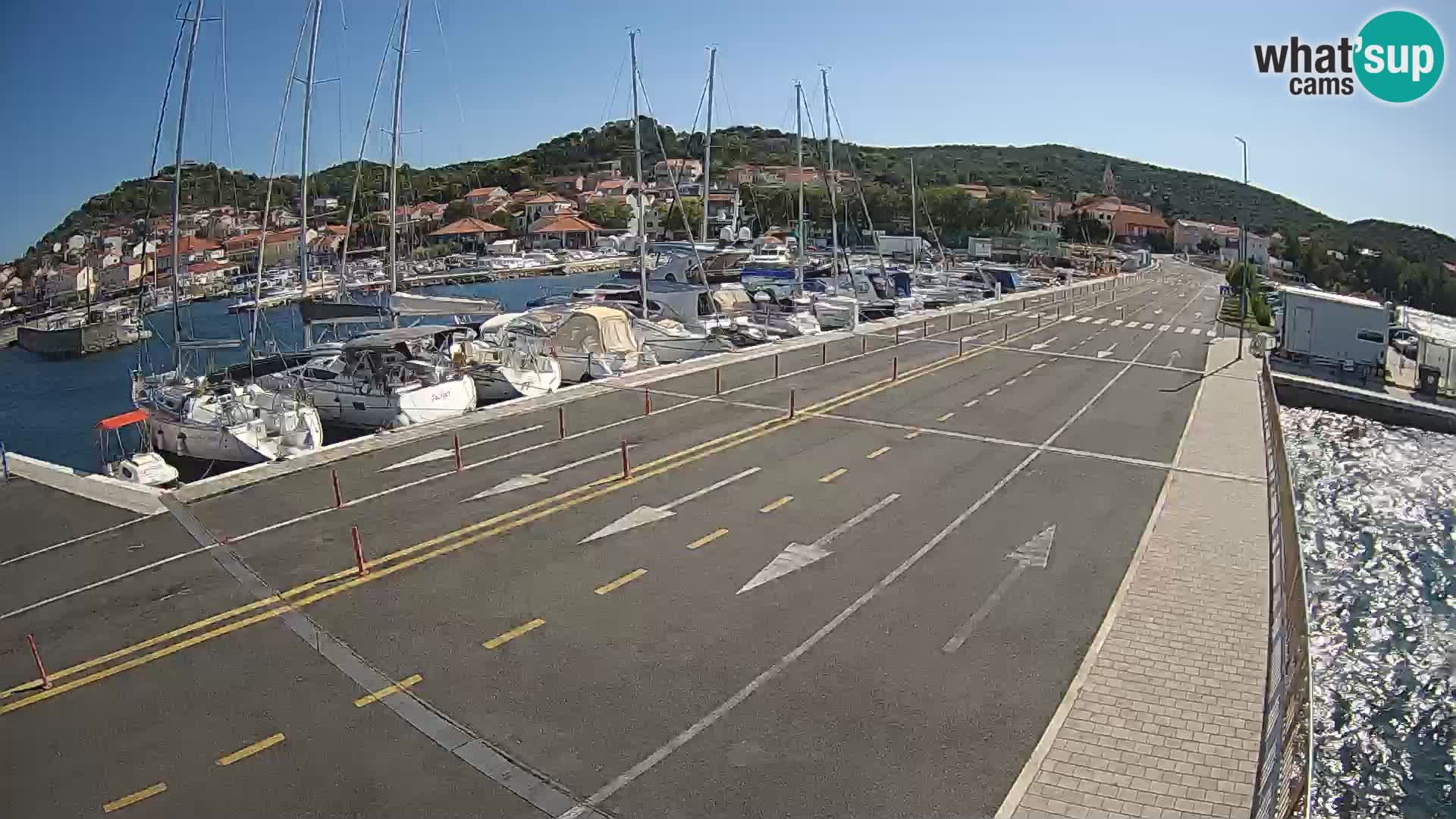 Dalmacija Trajekt Tkon – spletne kamere Hrvaška