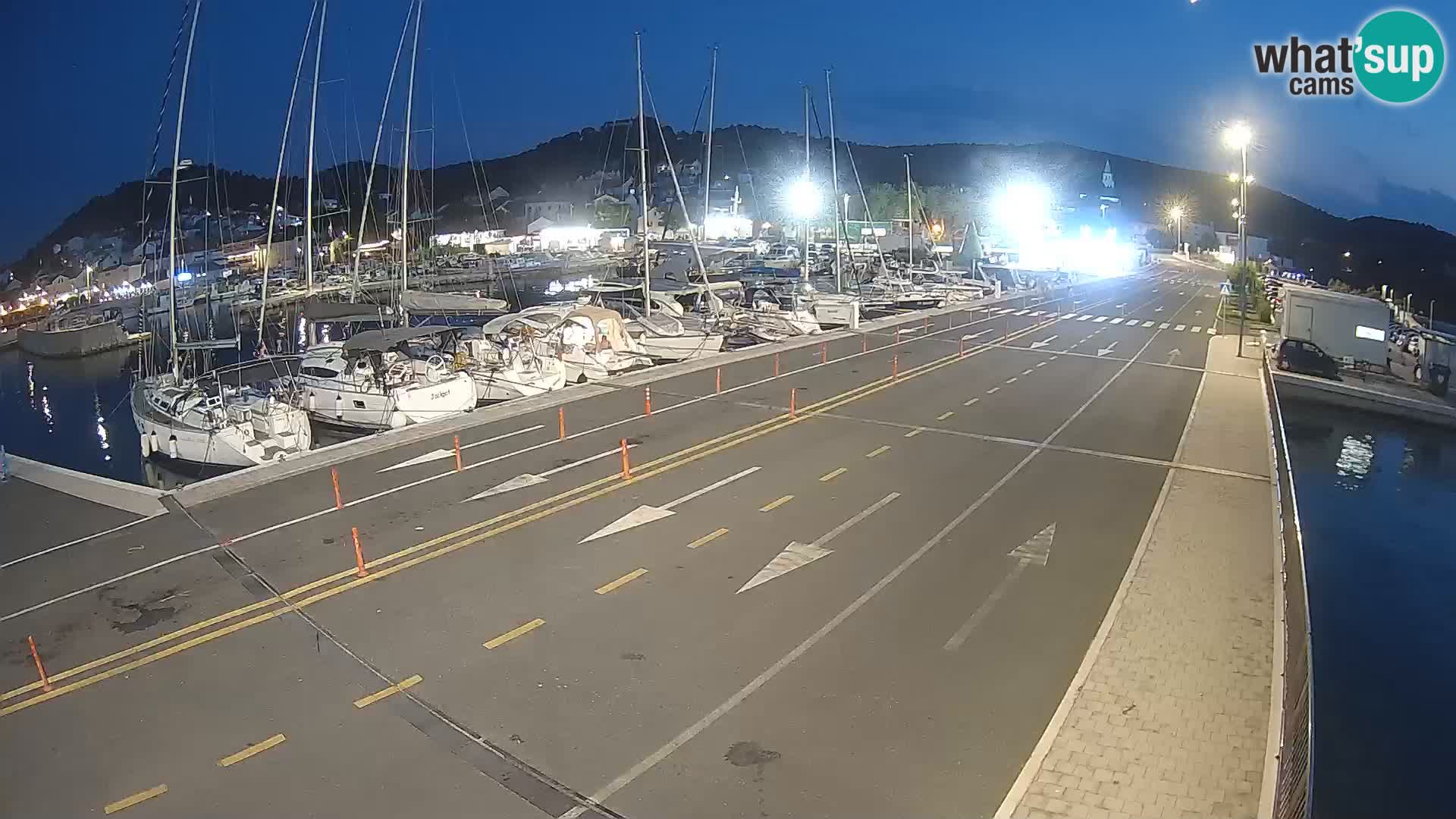 Dalmatie Tkon Traversier – webcams Croatie