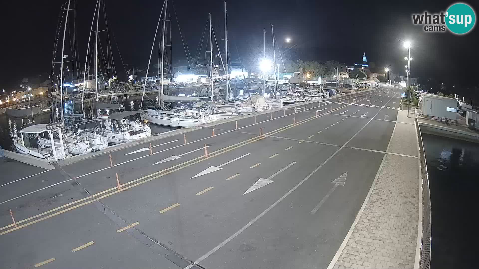 Dalmatia Tkon Ferry – webcams Croatia