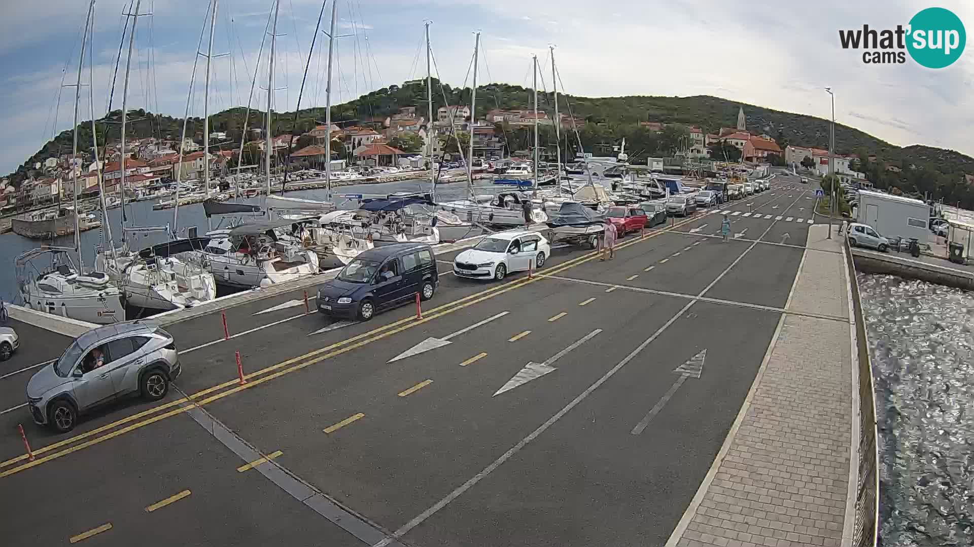 Dalmacija Trajekt Tkon – spletne kamere Hrvaška