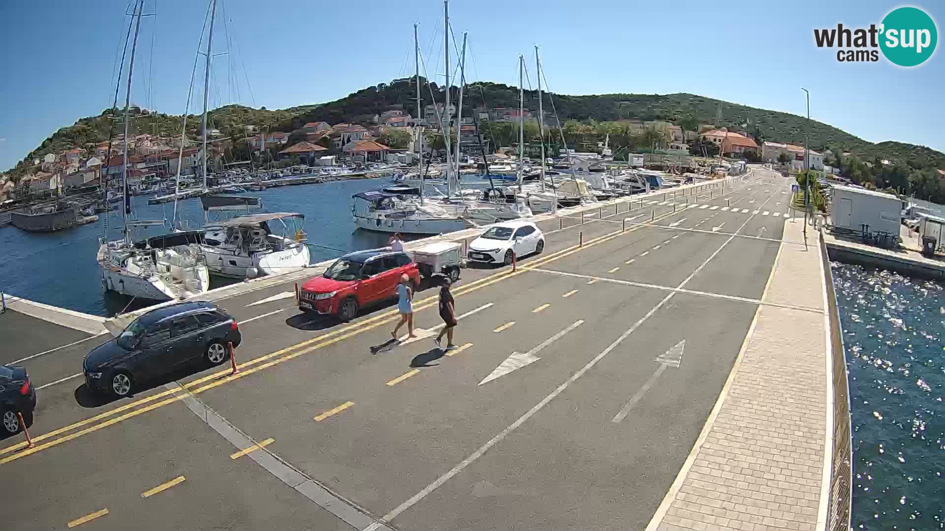 Dalmatia Tkon Ferry – webcams Croatia