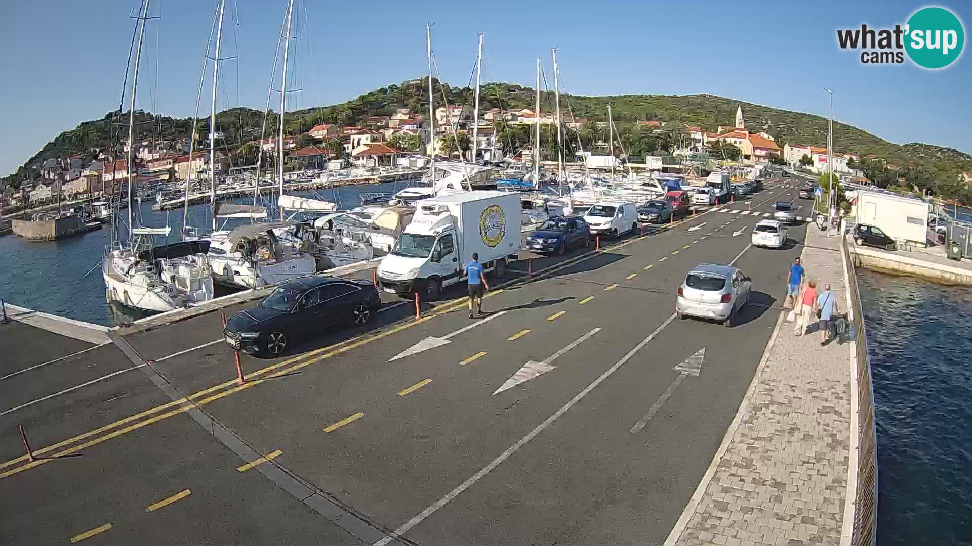 Dalmatien Tkon Fähre – Webcams Kroatien