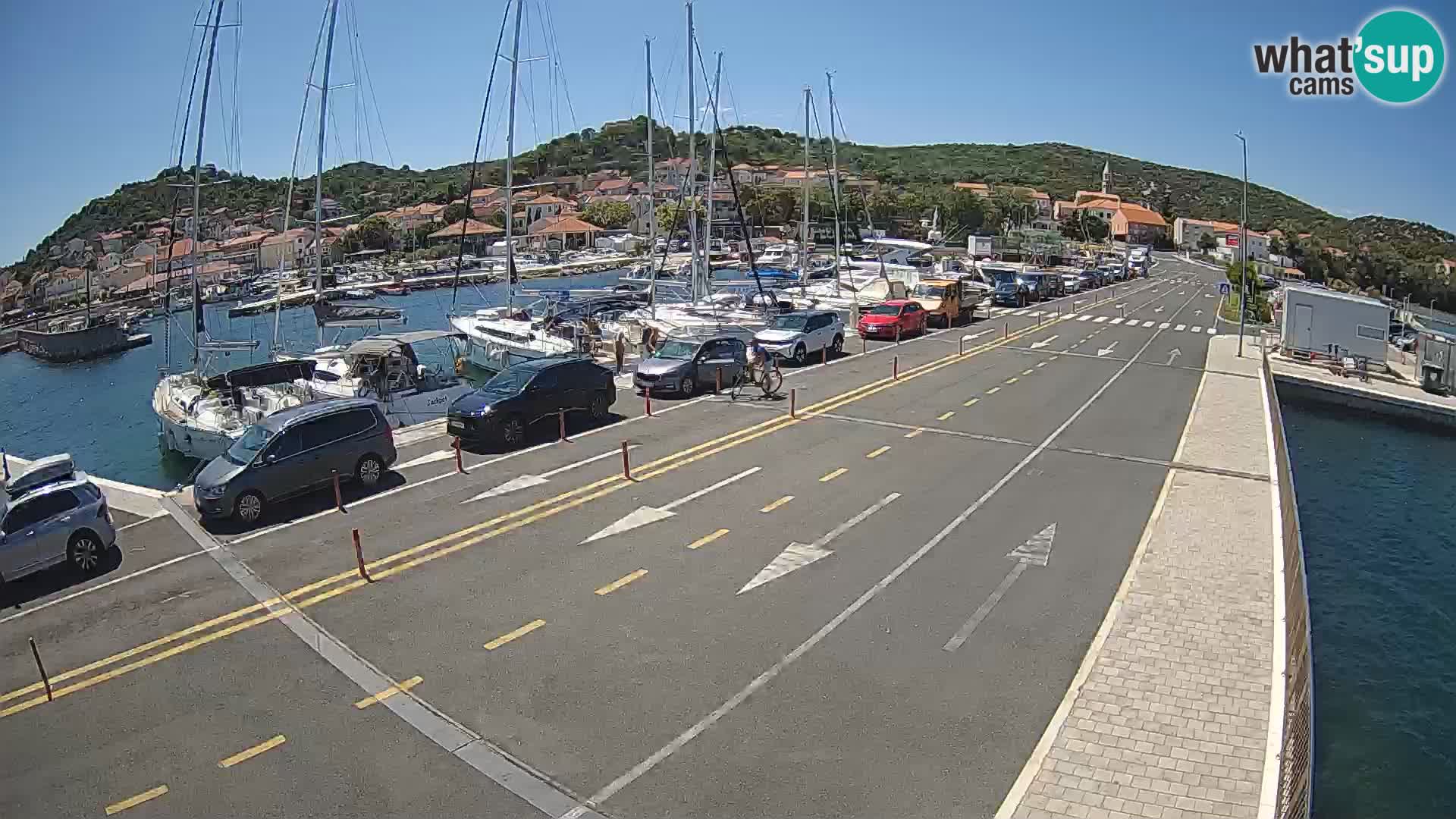 Dalmazia traghetto Tkon – webcam Croazia