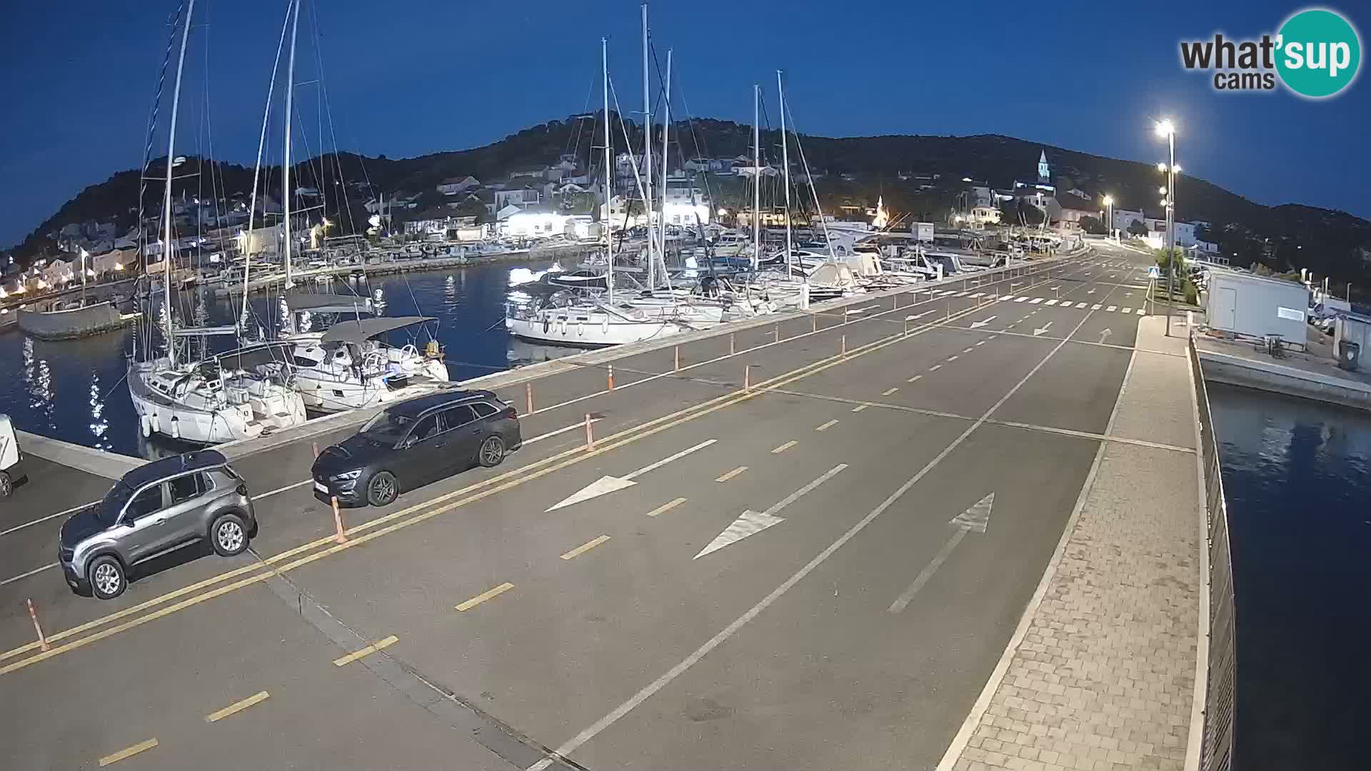 Dalmacia Tkon Transportar- webcams Croacia