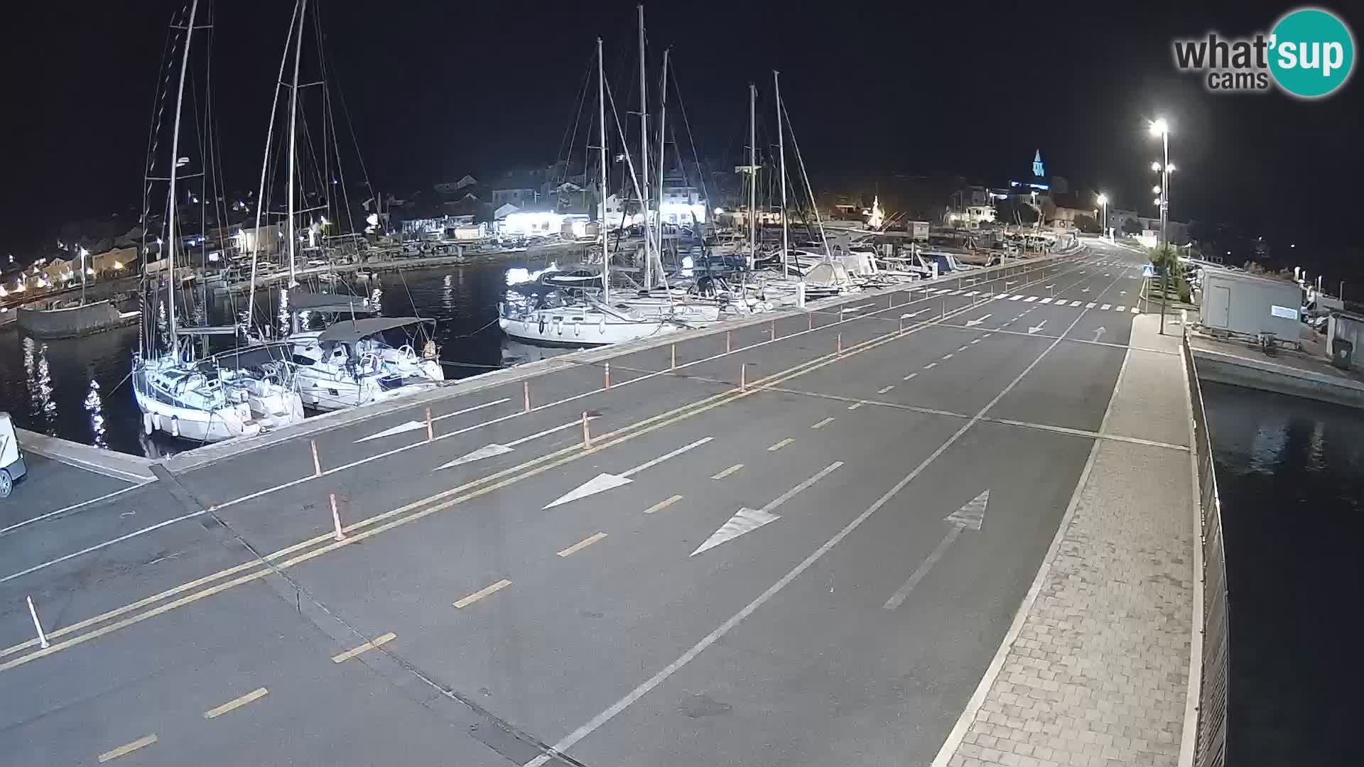 Dalmacia Tkon Transportar- webcams Croacia