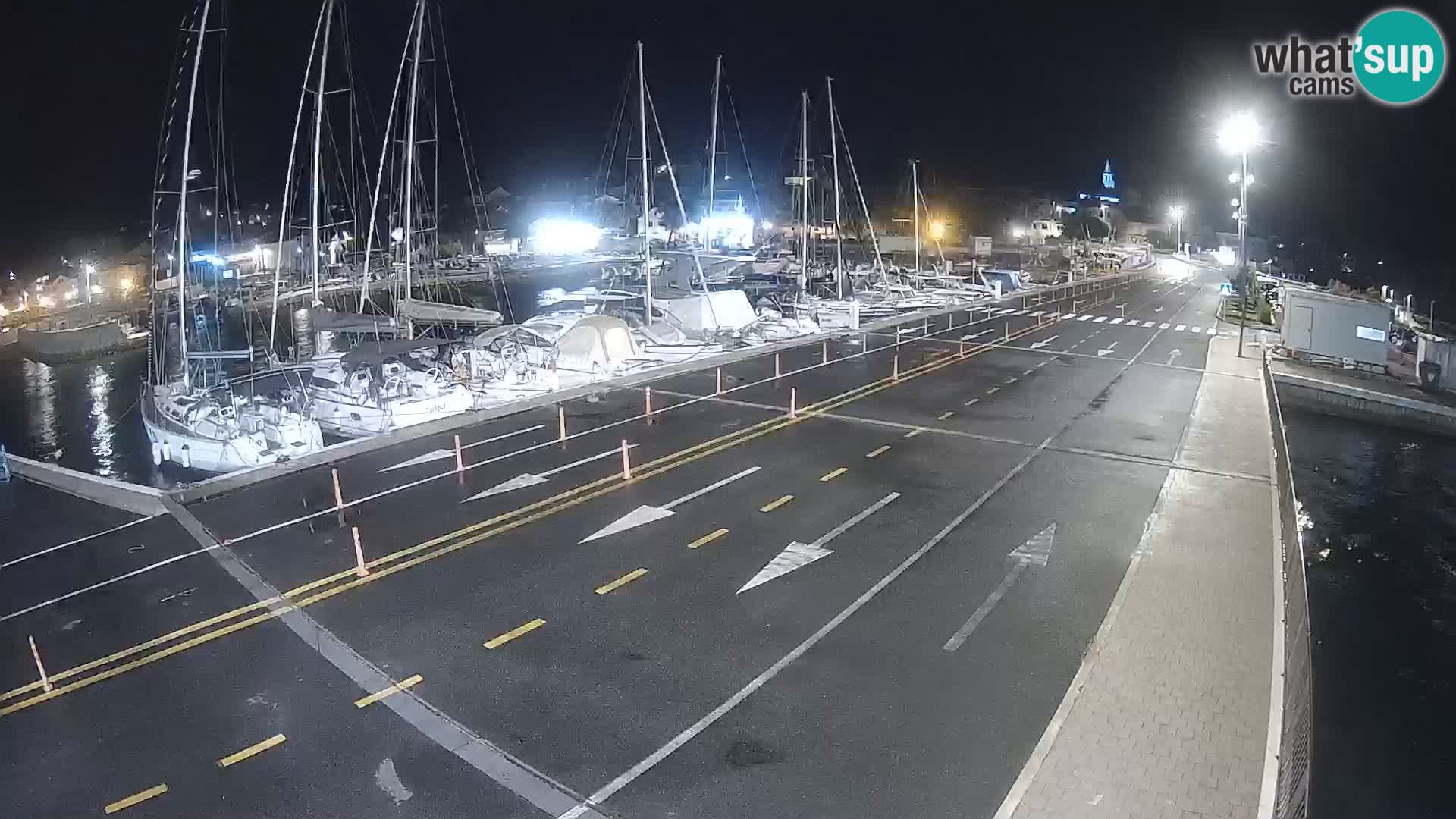 Dalmacia Tkon Transportar- webcams Croacia