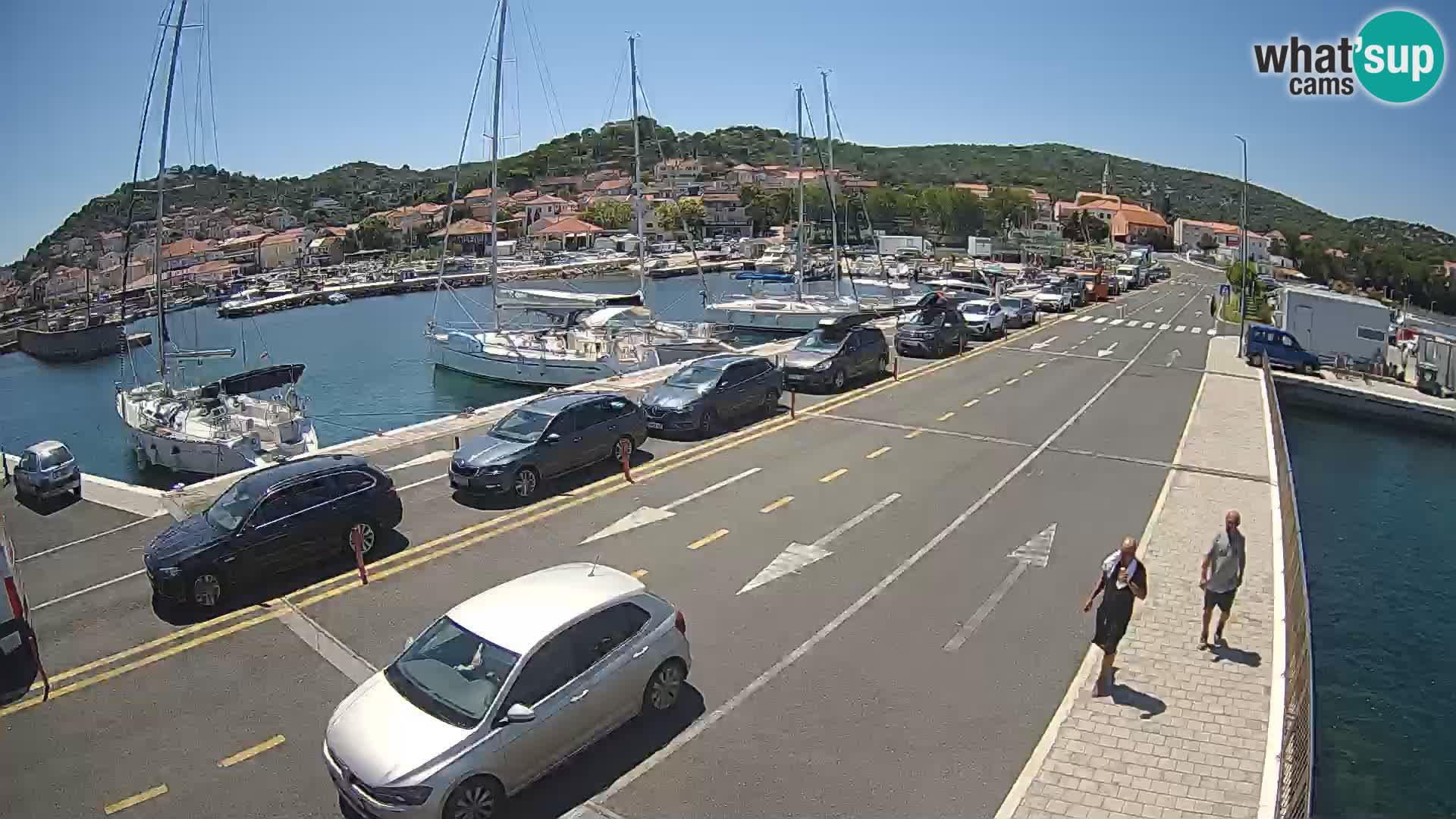 Dalmacia Tkon Transportar- webcams Croacia