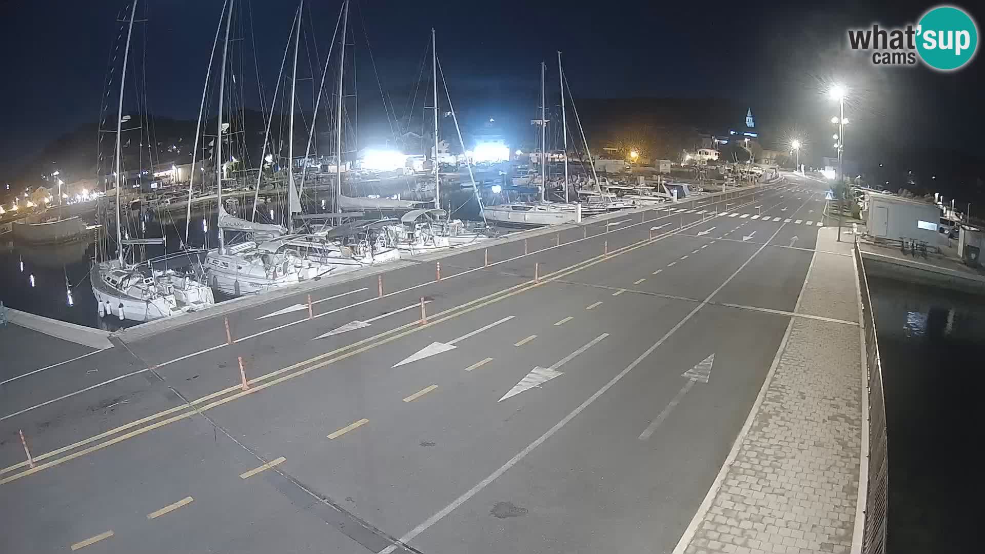 Dalmacia Tkon Transportar- webcams Croacia