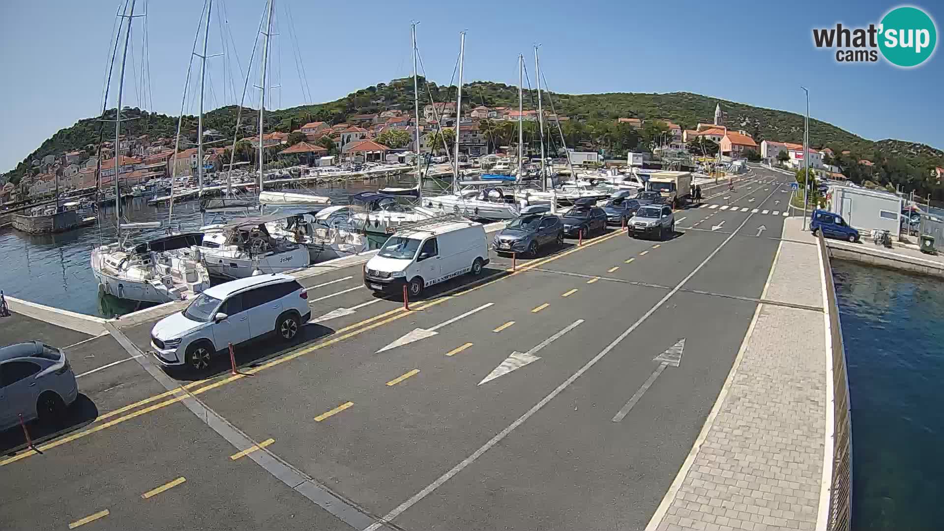 Dalmatia Tkon Ferry – webcams Croatia