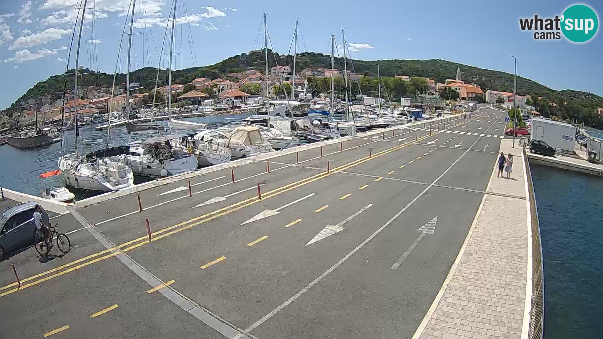 Dalmatia Tkon Ferry – webcams Croatia
