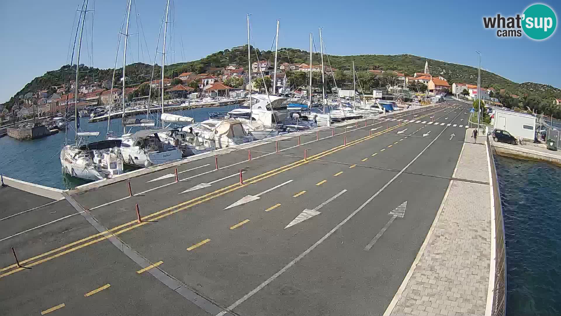 Dalmacija Trajekt Tkon – spletne kamere Hrvaška