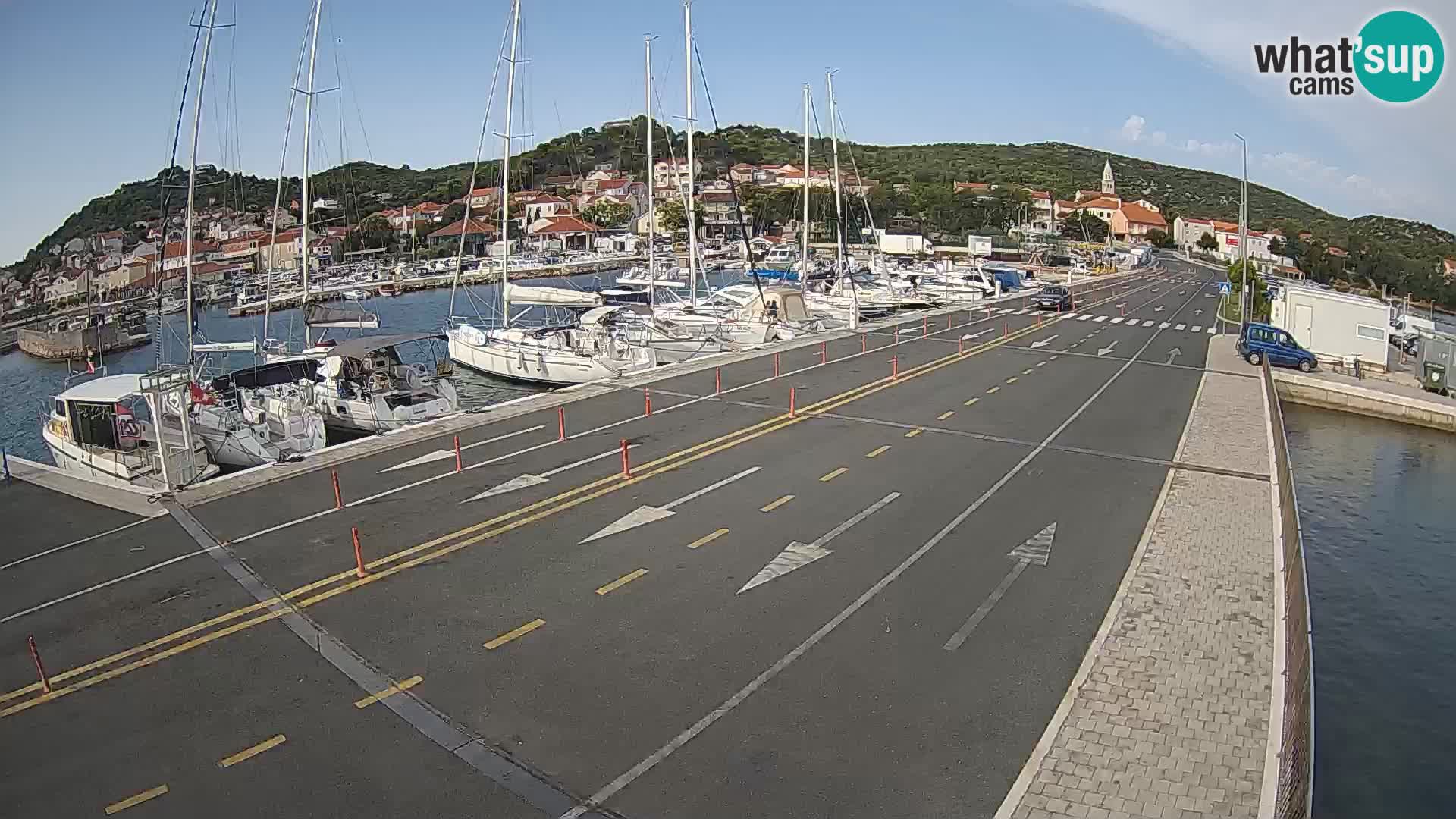 Dalmatia Tkon Ferry – webcams Croatia