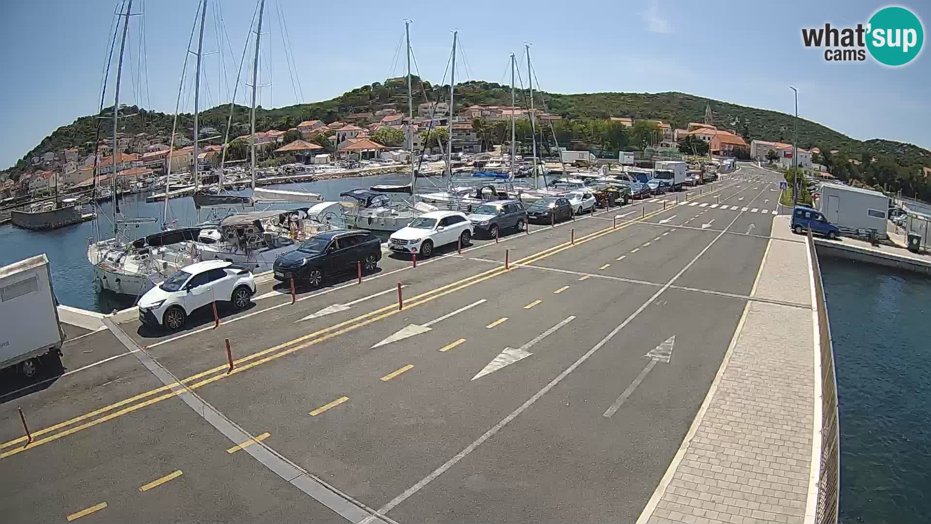 Dalmatia Tkon Ferry – webcams Croatia