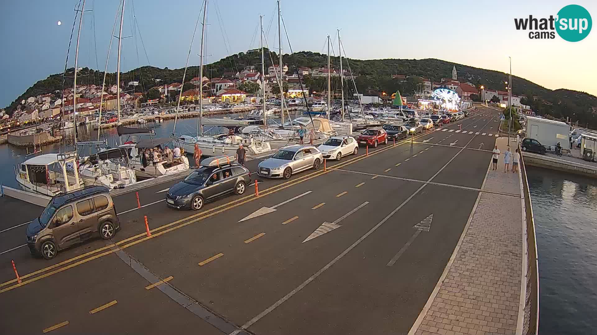 Dalmatien Tkon Fähre – Webcams Kroatien