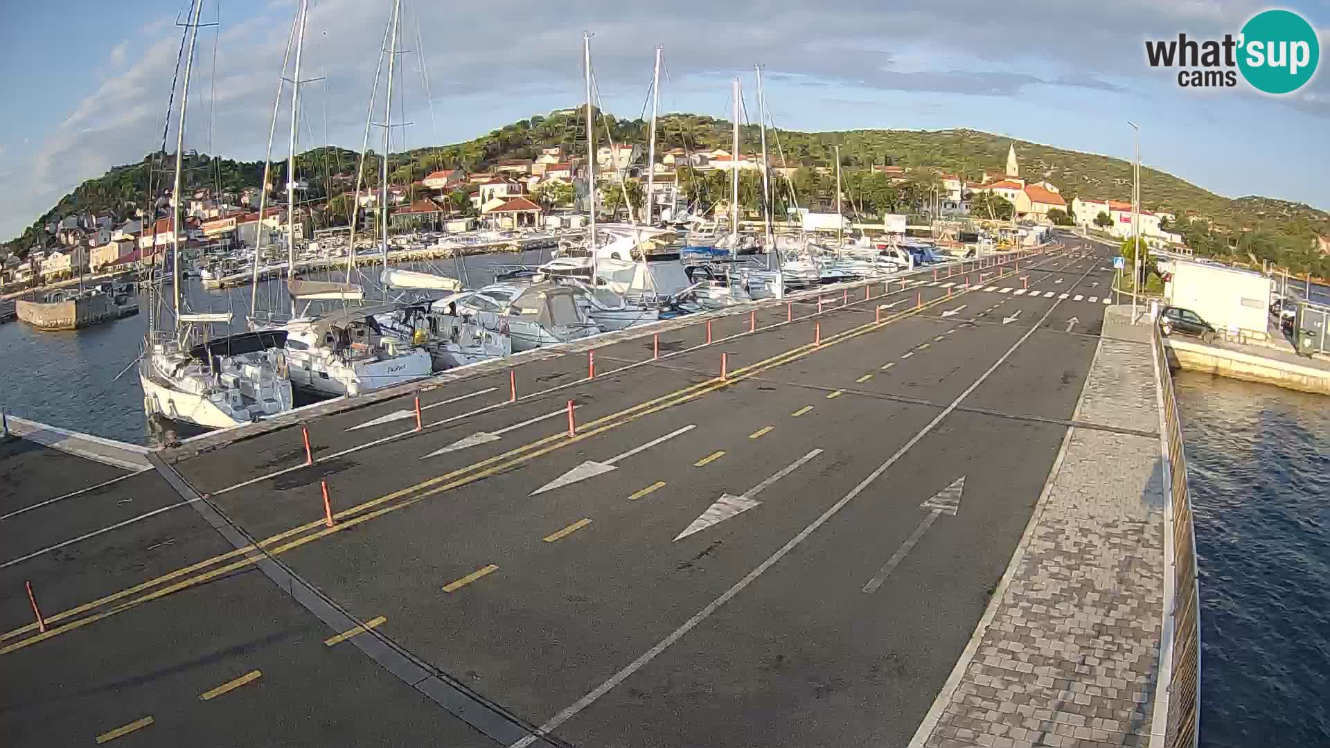 Dalmatia Tkon Ferry – webcams Croatia