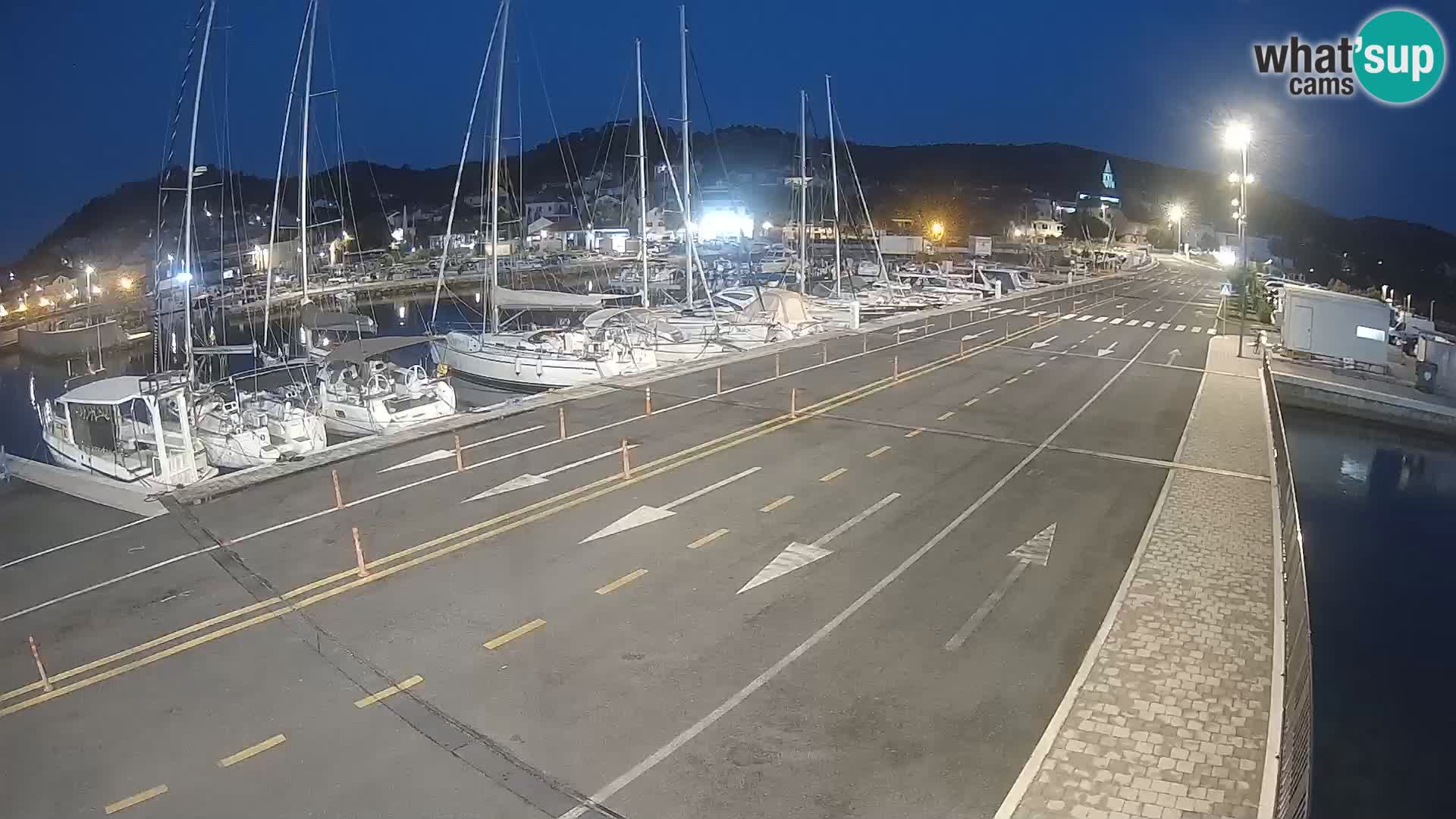 Dalmacia Tkon Transportar- webcams Croacia