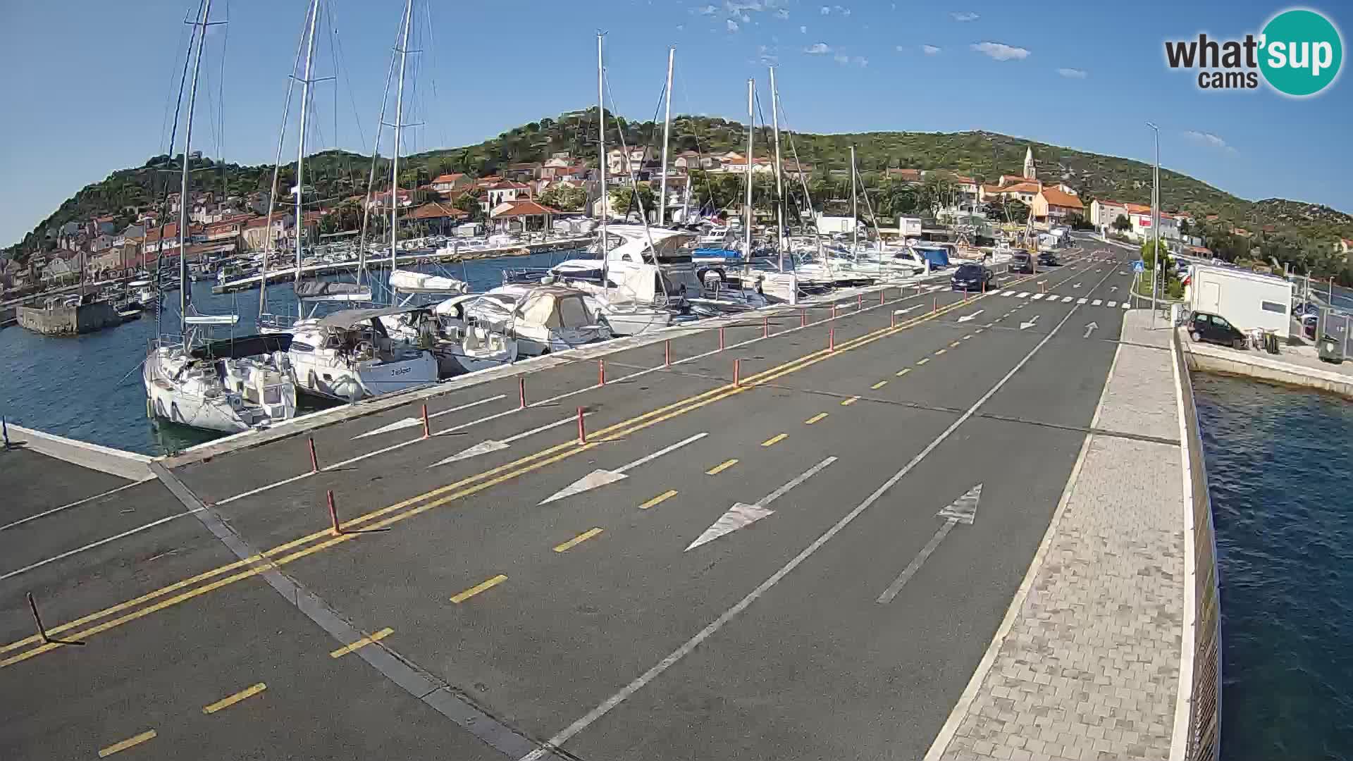 Dalmatia Tkon Ferry – webcams Croatia
