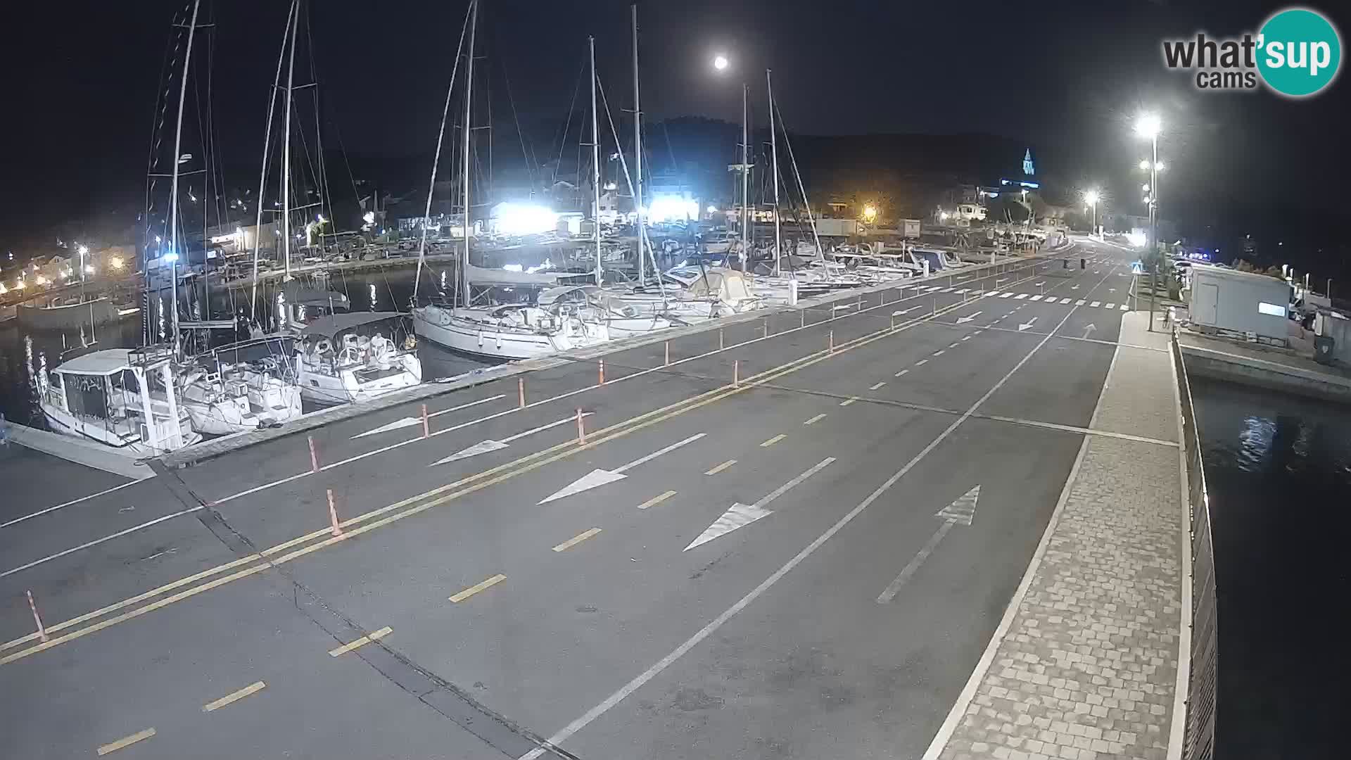 Dalmacia Tkon Transportar- webcams Croacia