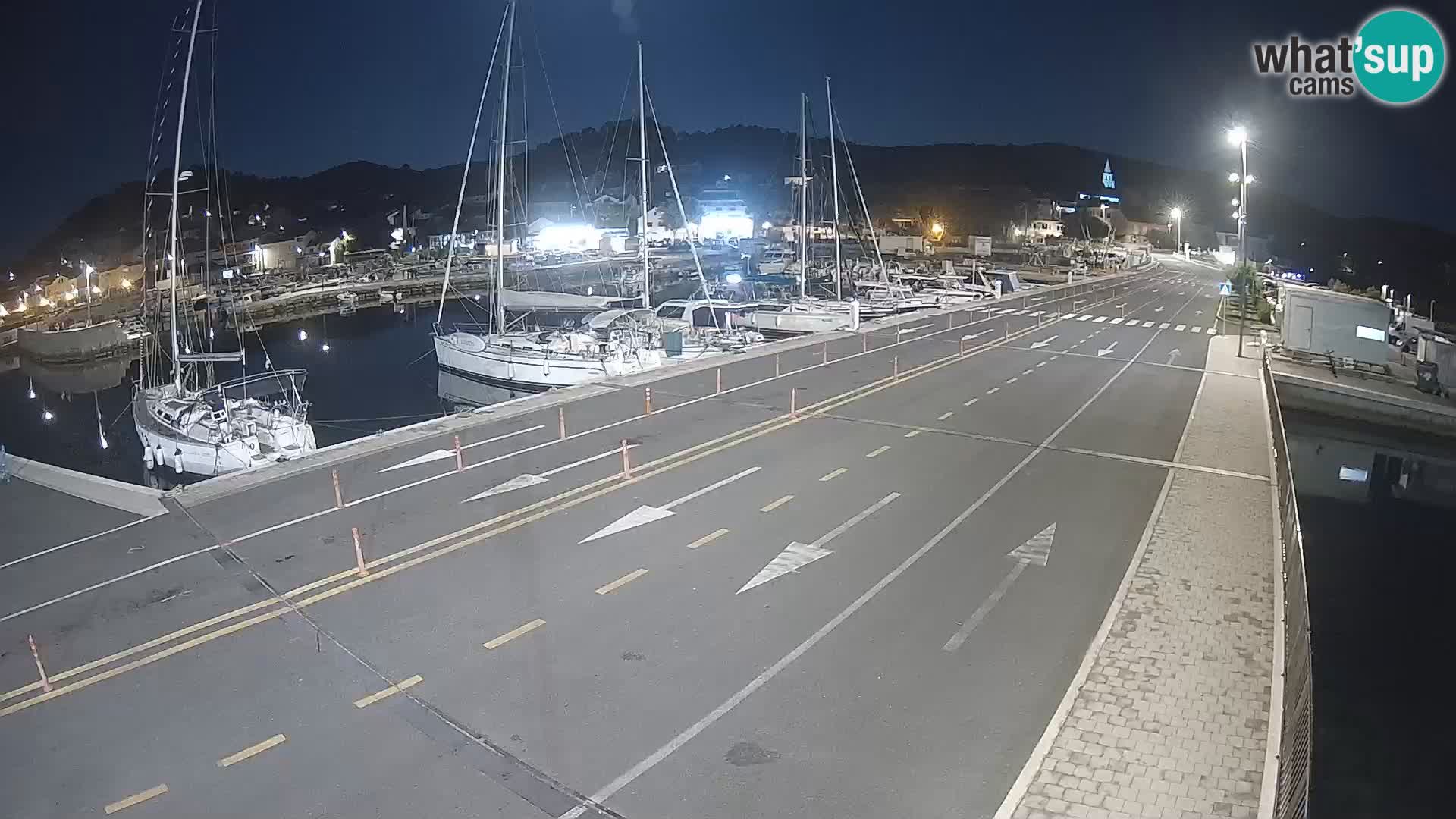 Dalmacia Tkon Transportar- webcams Croacia