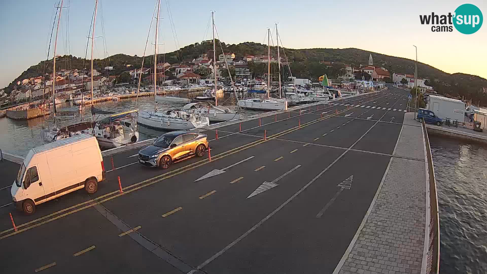 Dalmatien Tkon Fähre – Webcams Kroatien