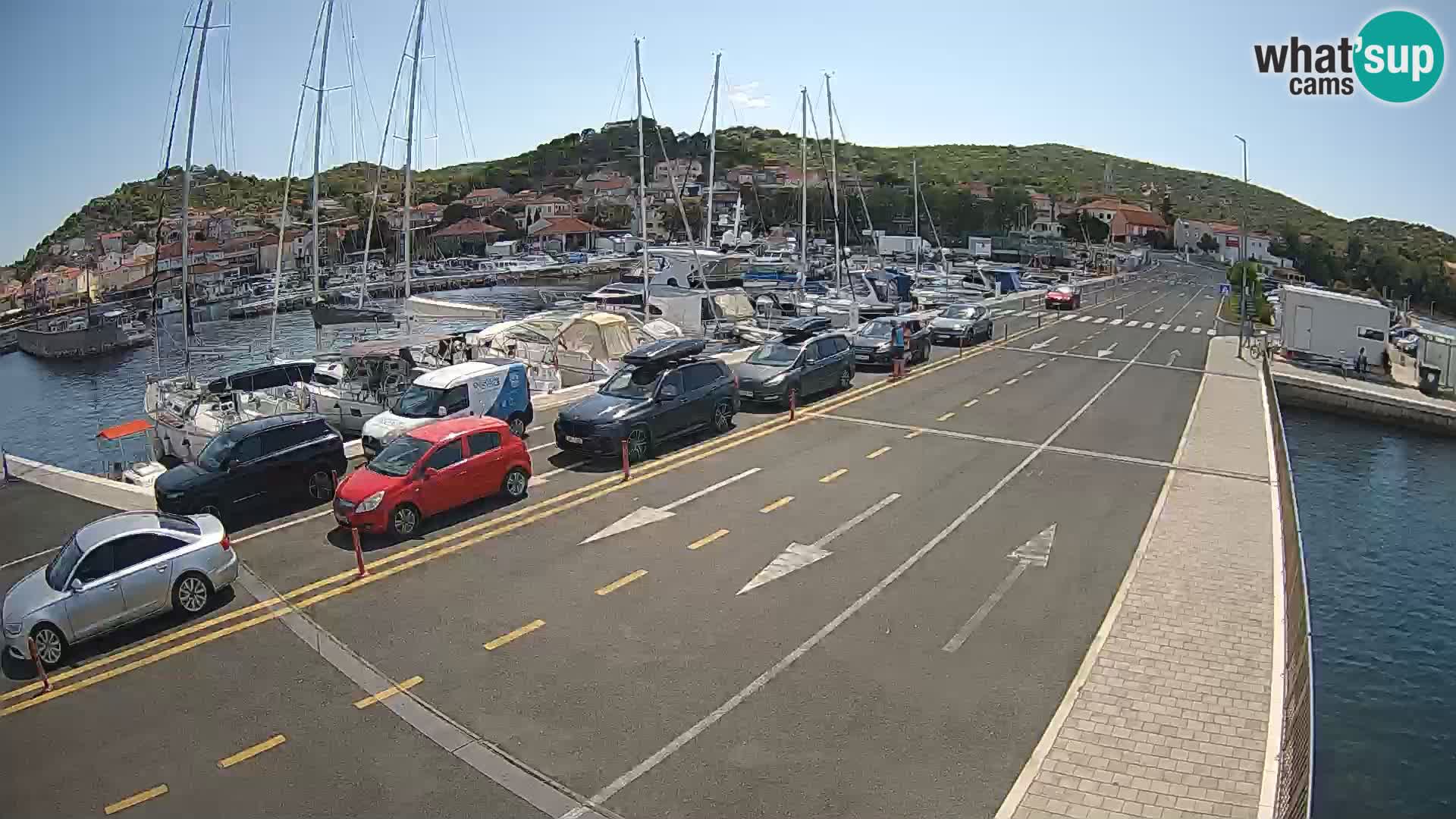 Dalmatien Tkon Fähre – Webcams Kroatien