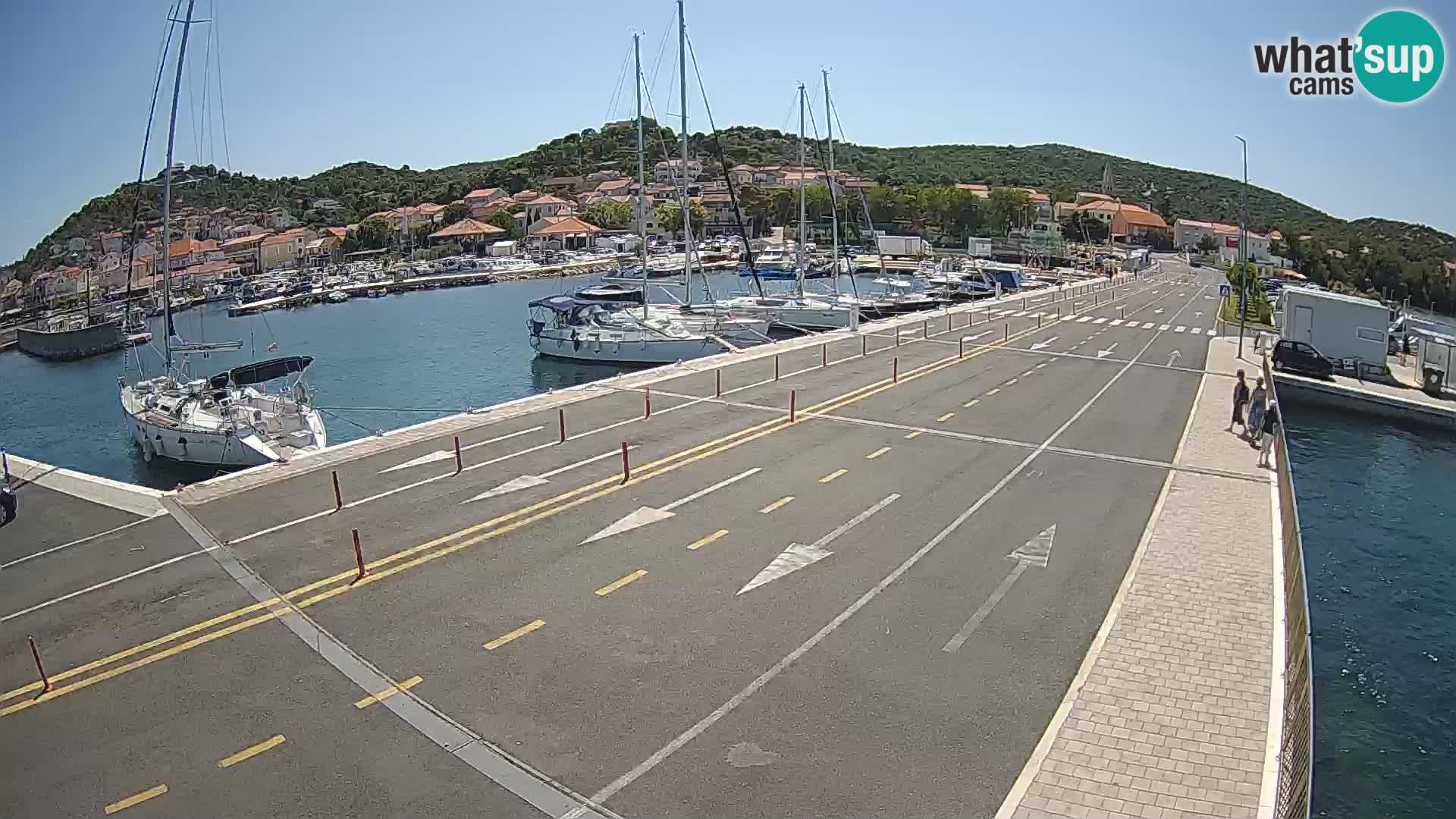 Trajekt Dalmacija Tkon – web kamere Hrvatska