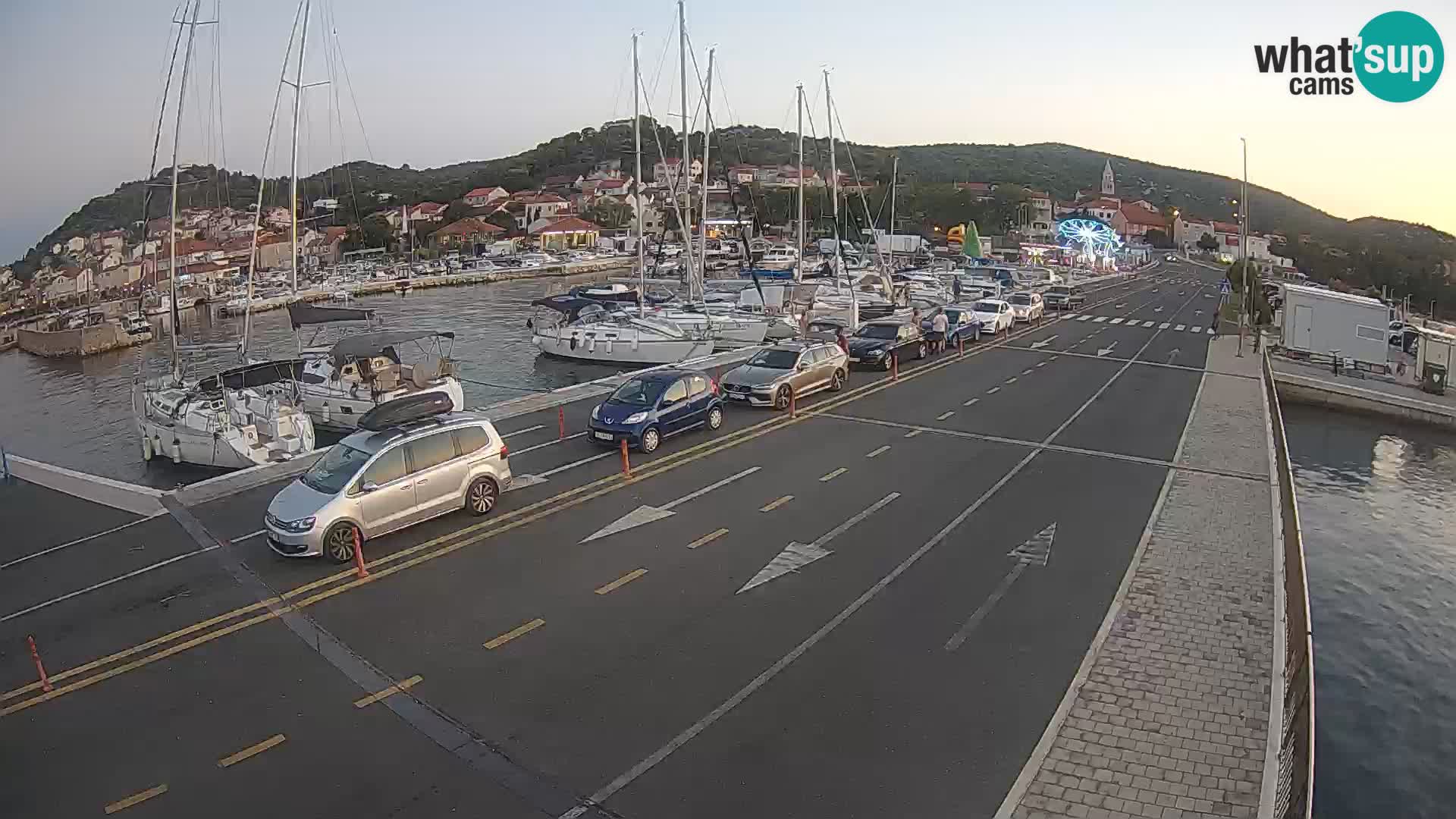 Dalmacija Trajekt Tkon – spletne kamere Hrvaška