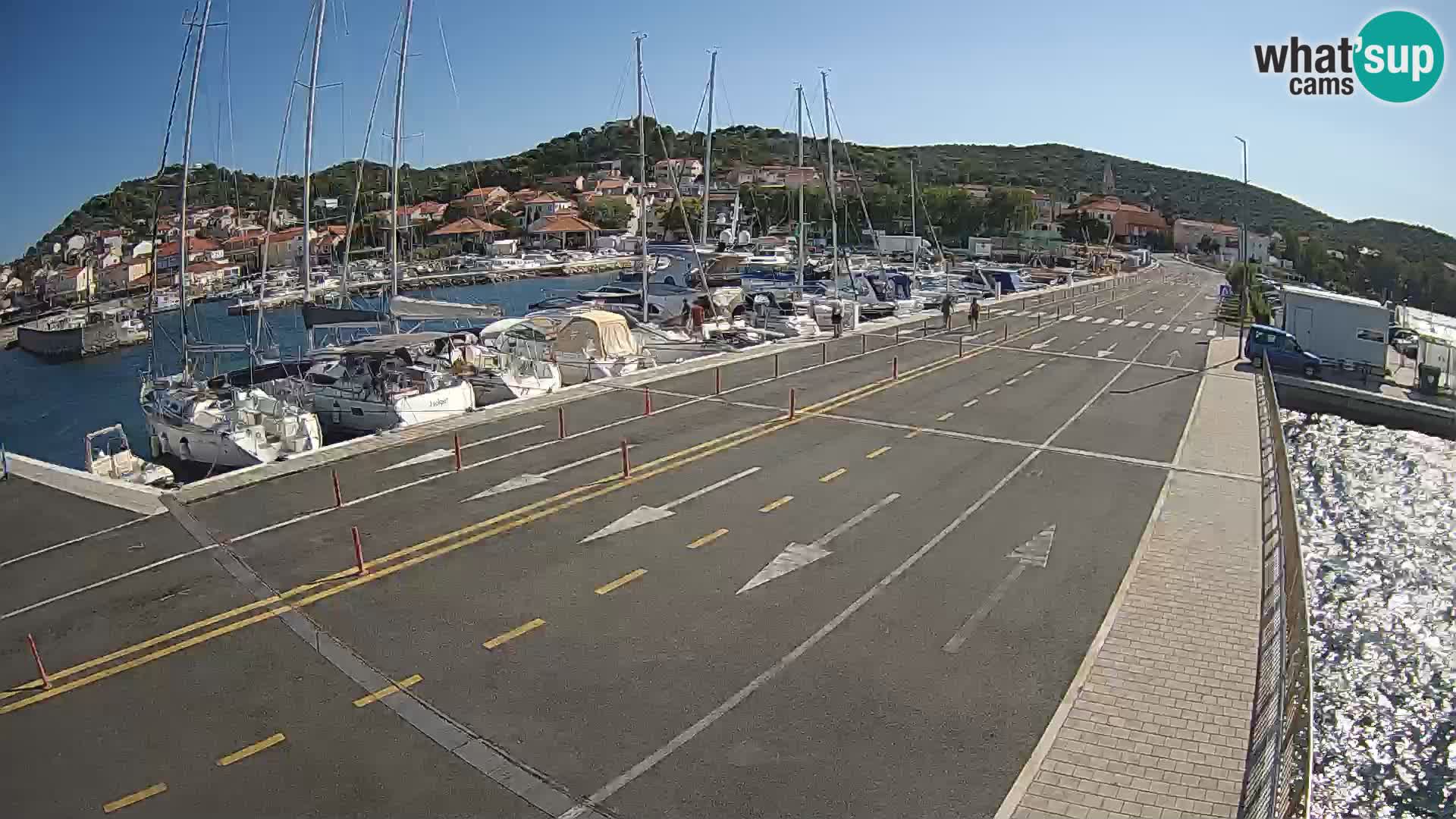 Dalmatien Tkon Fähre – Webcams Kroatien