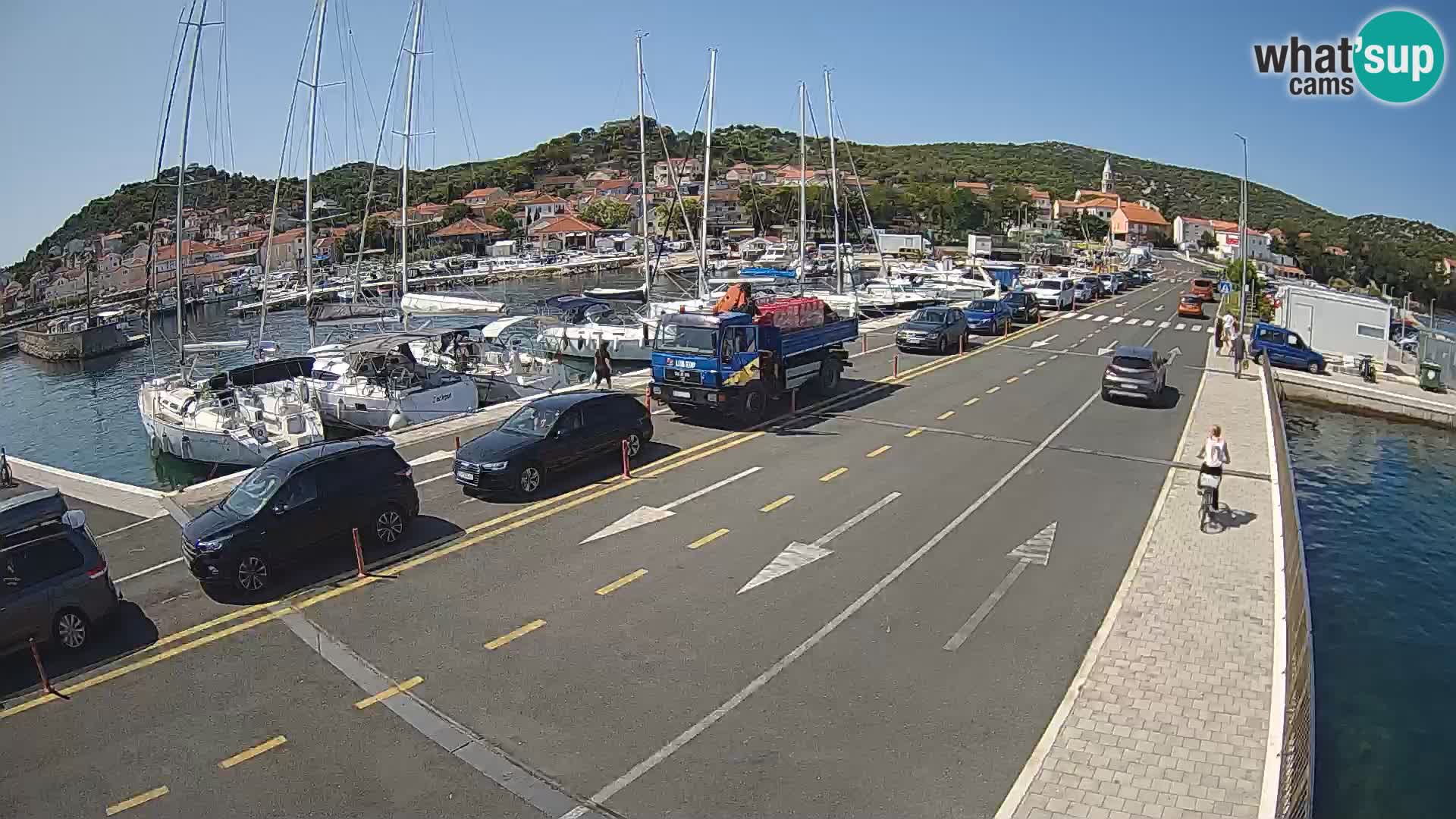 Dalmazia traghetto Tkon – webcam Croazia