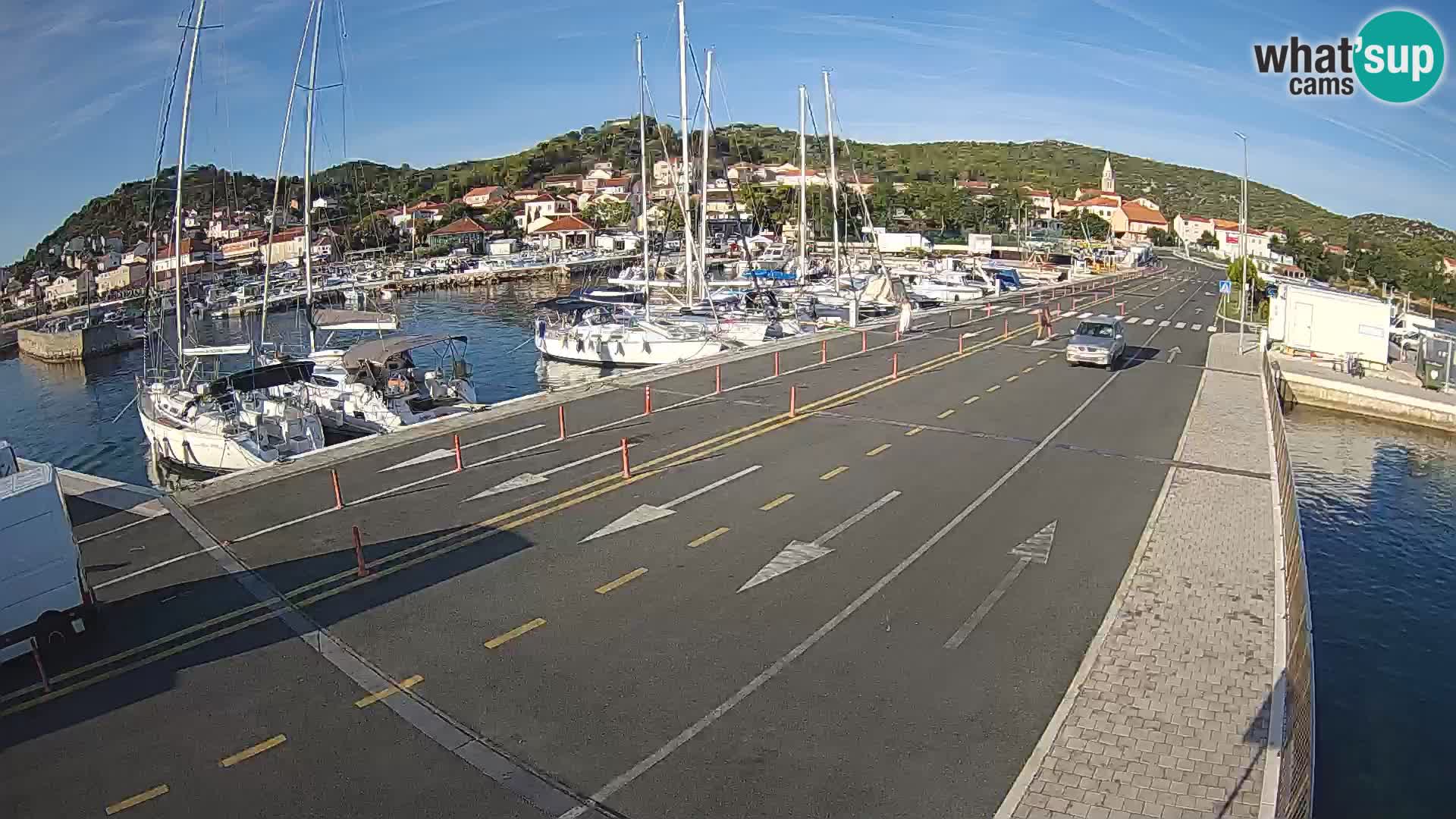 Dalmazia traghetto Tkon – webcam Croazia