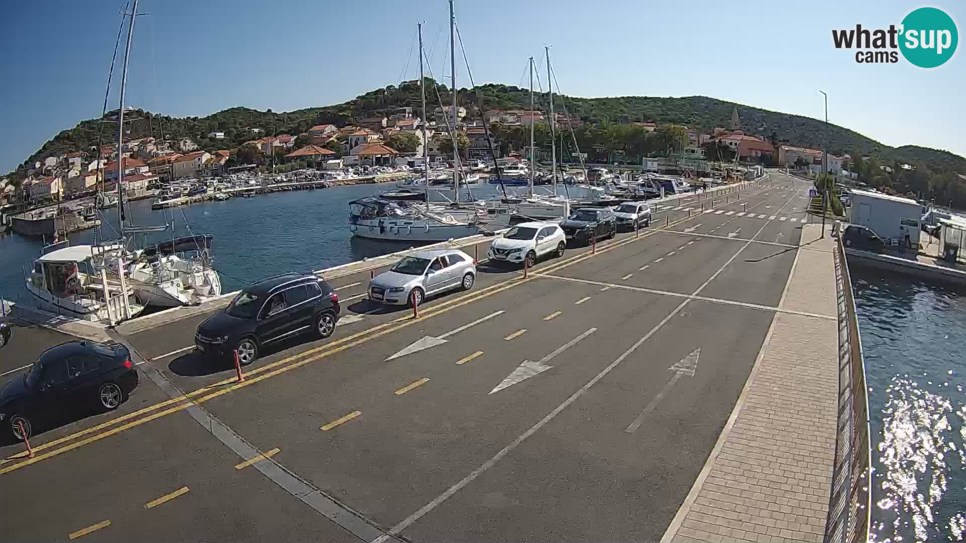 Dalmatia Tkon Ferry – webcams Croatia