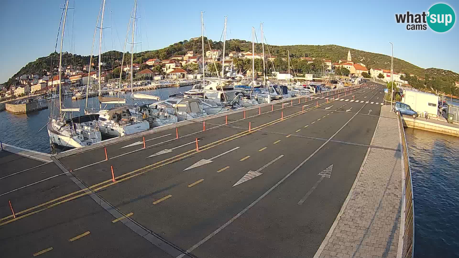 Dalmazia traghetto Tkon – webcam Croazia