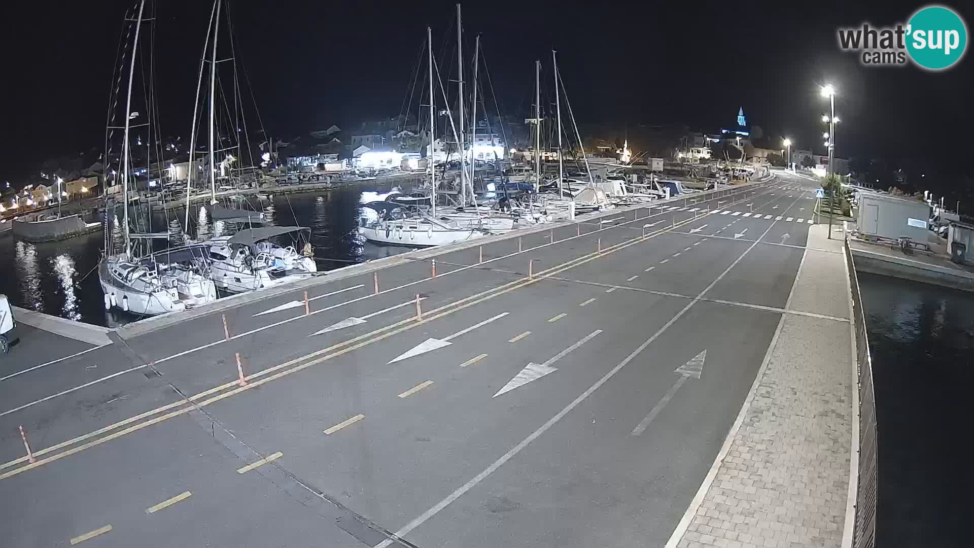Dalmatia Tkon Ferry – webcams Croatia