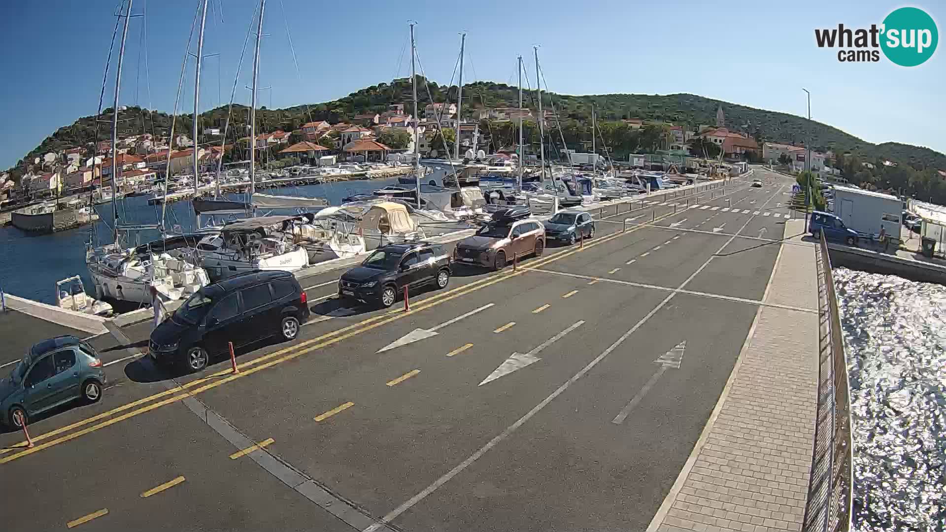 Dalmatia Tkon Ferry – webcams Croatia