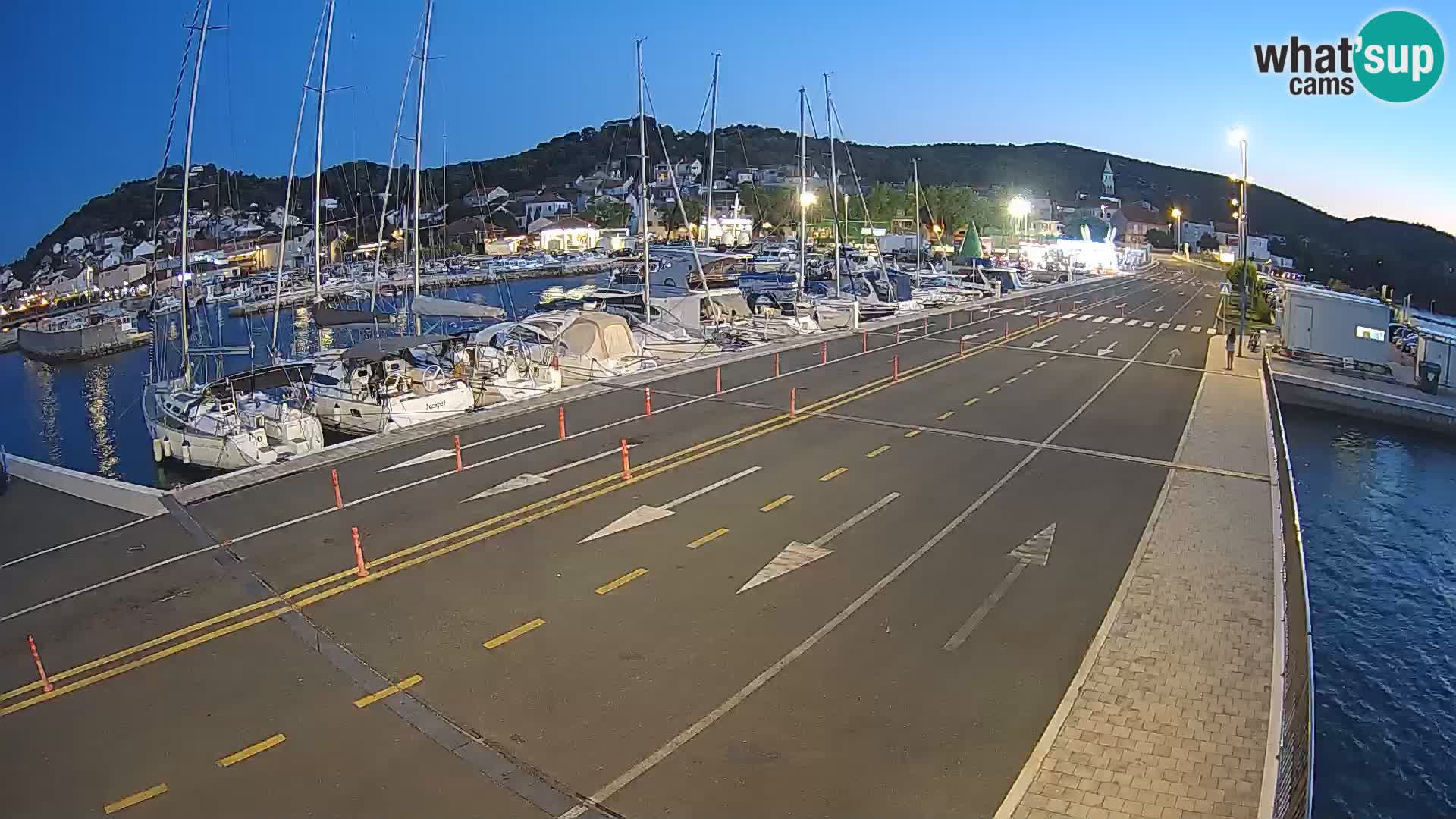 Dalmatien Tkon Fähre – Webcams Kroatien