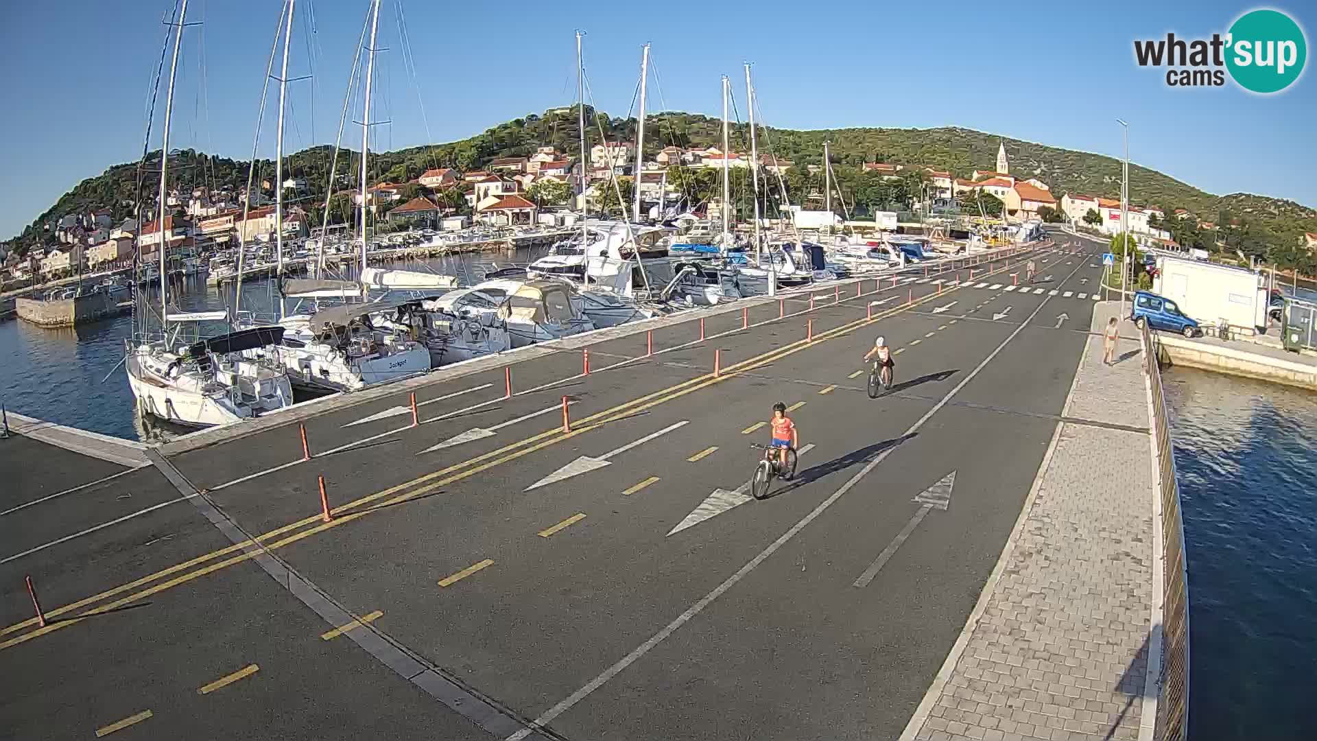 Dalmatien Tkon Fähre – Webcams Kroatien